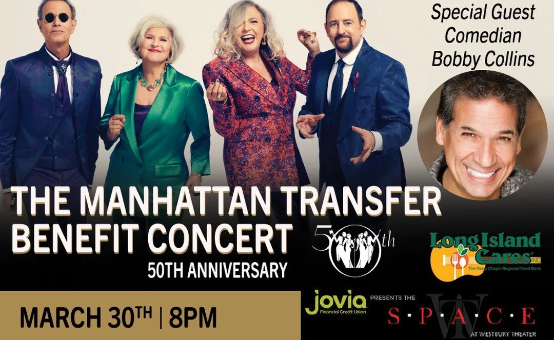Get your tickets via the link in bio! 

Thursday, March 30th | 8pm
250 Post Ave., Westbury, NY

In celebration of our 50th Anniversary, we, along with special guest comedian Bobby Collins are performing a benefit concert for Long Island Cares at the 