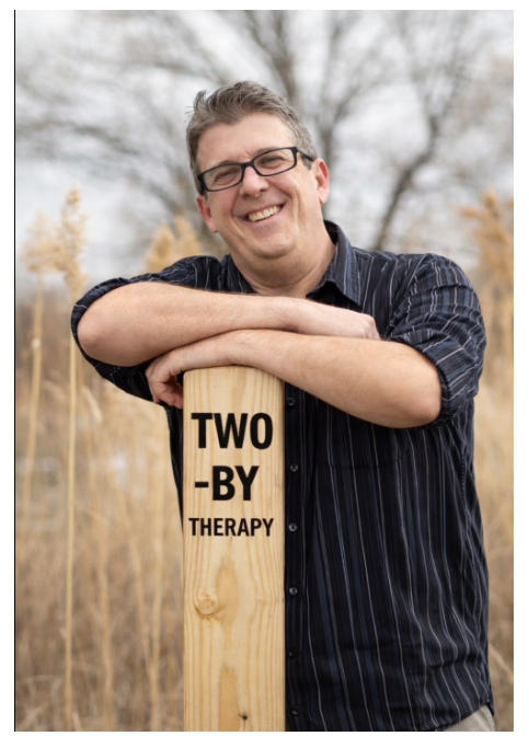 Cover of the book "TWO - BY THERAPY" By Steven D Geisler LCSW