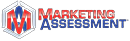 Logo of Marketing Assessment with a stylized letter 'M' and the words 'Marketing Assessment'