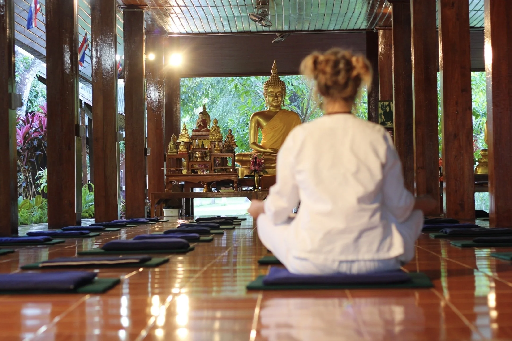 Hetki mindful-elämää Pohjois-Thaimaan luostarissa