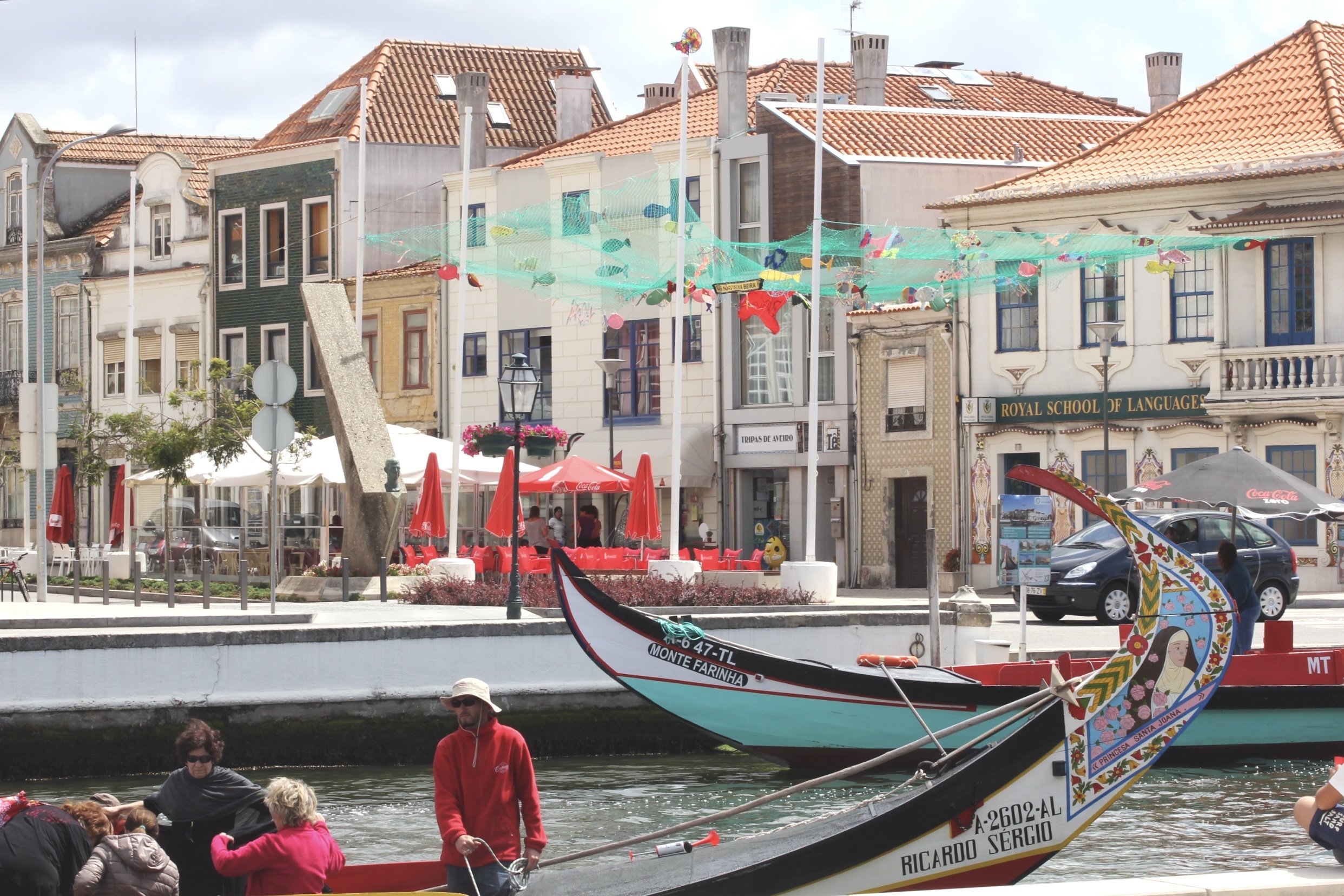 Portugalin Aveiro ja veneet.