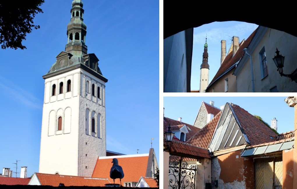 Tallinna vanhakaupunki.