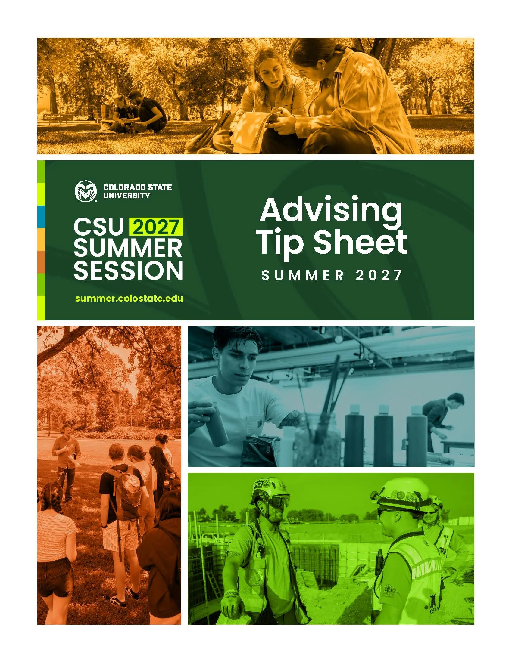 CSU Summer Advising Tip Sheet