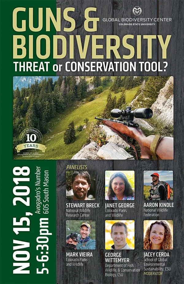 Guns & Biodiversity poster