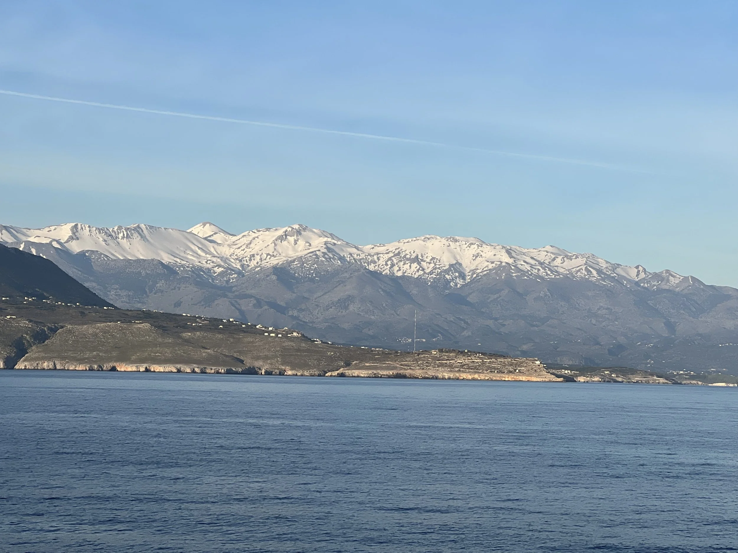 Stopping in Souda Bay, Crete, Greece was always a highlight. Opa!