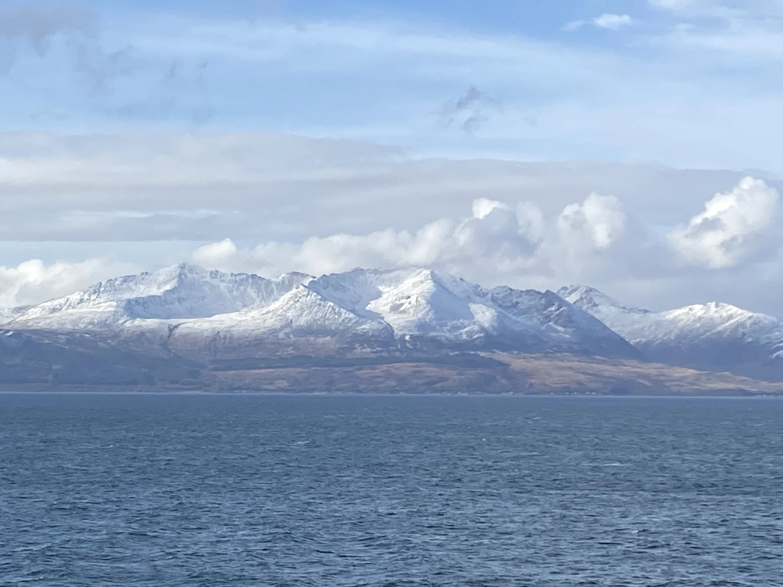 Ilse of Arran, Scotland 
This photo is untouched. That's exactly as it looked in real life.