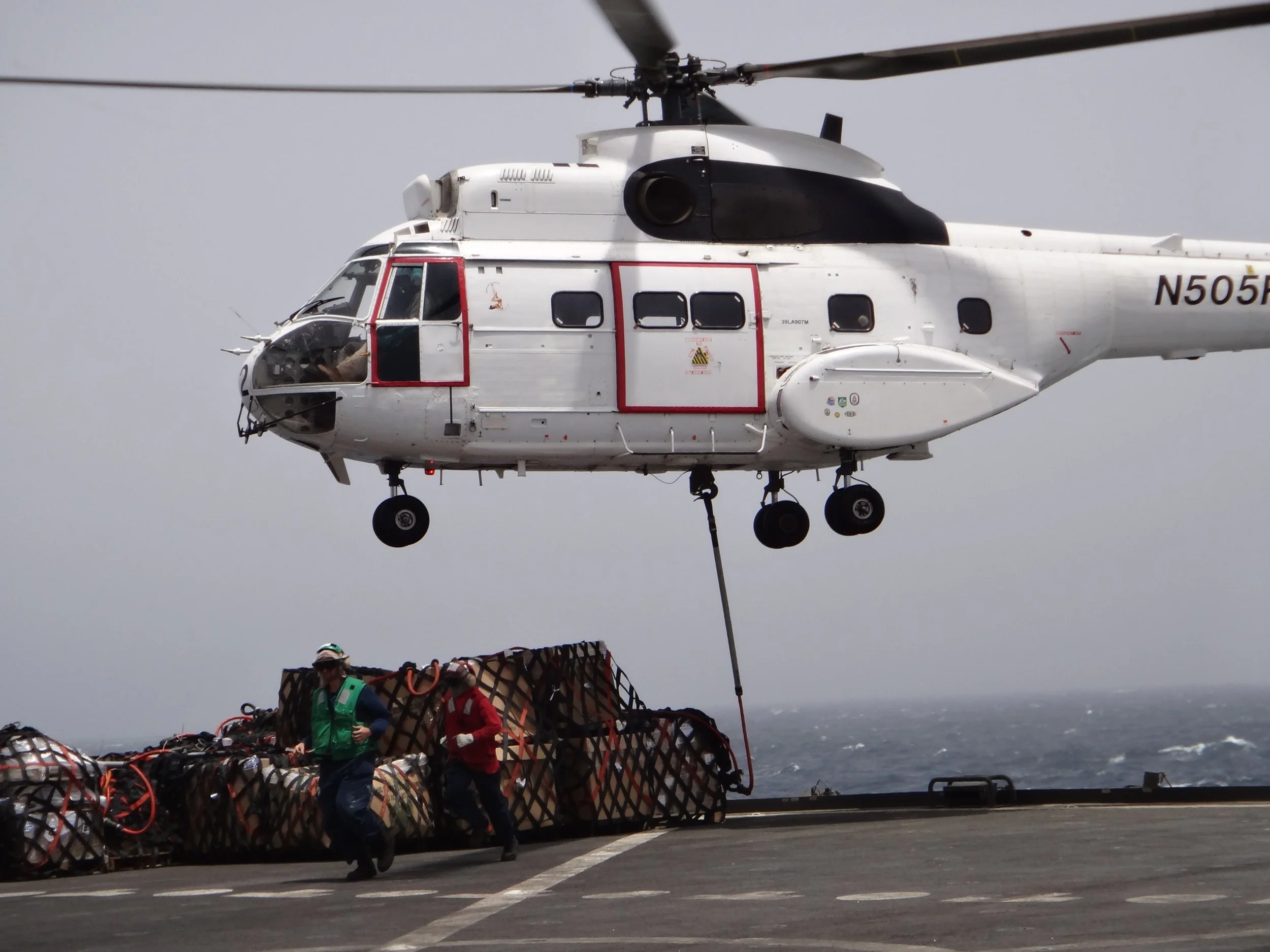 Vertical Replenishment (VertRep) somewhere in the Pacific