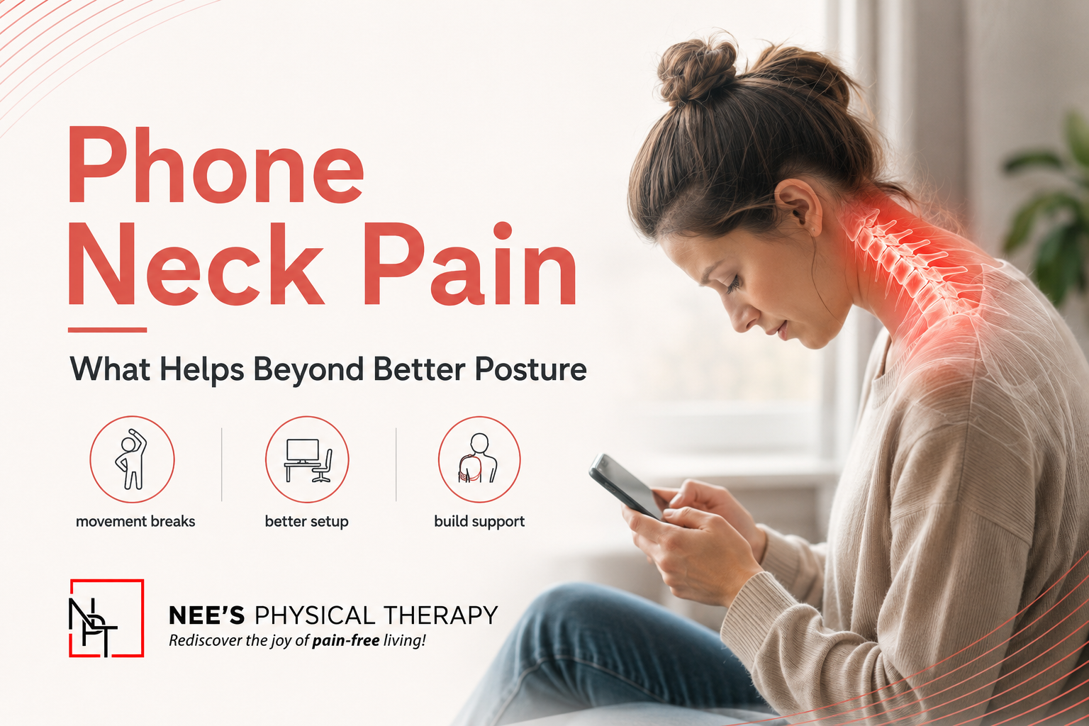 Phone Neck Pain: What Helps Beyond Better Posture