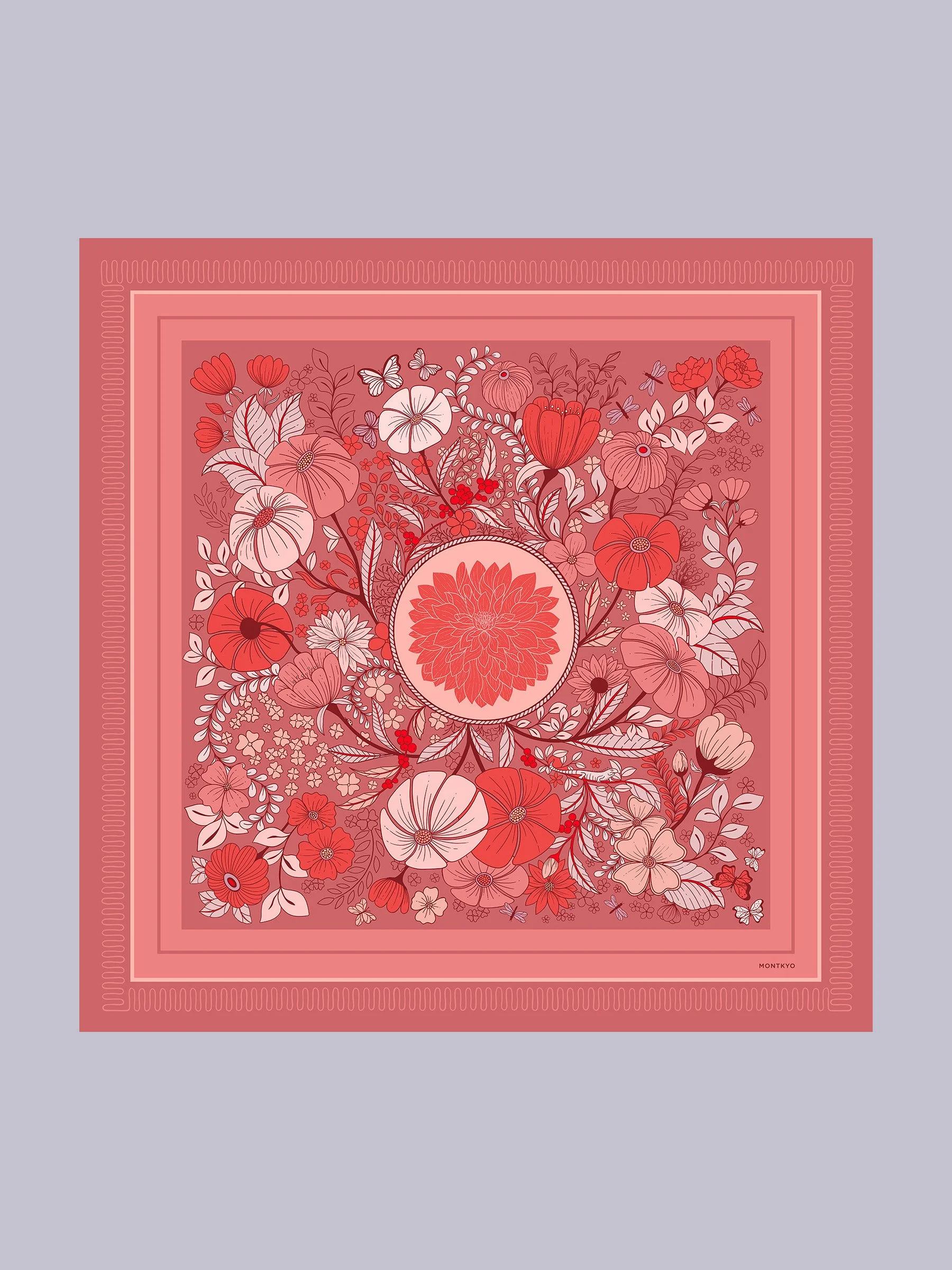 Wild Bloom scarf 90