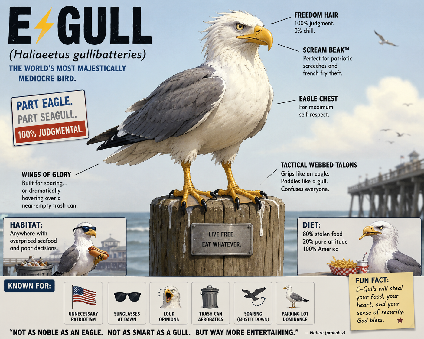 Birth of the E-Gull