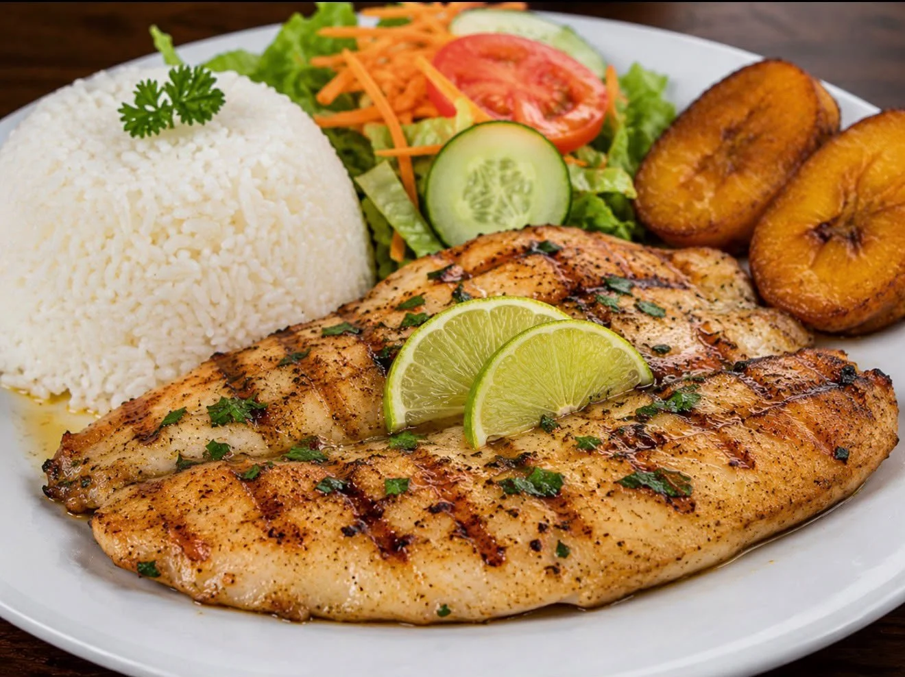 Filete de pescado grille