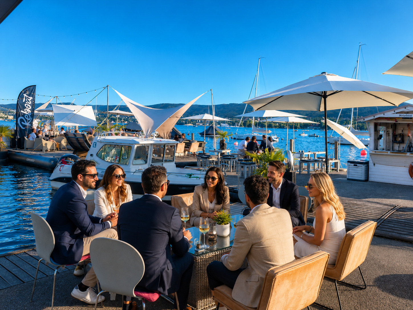 curated professional networking by the lake for entrepreneurs and professional in Zurich Switzerland