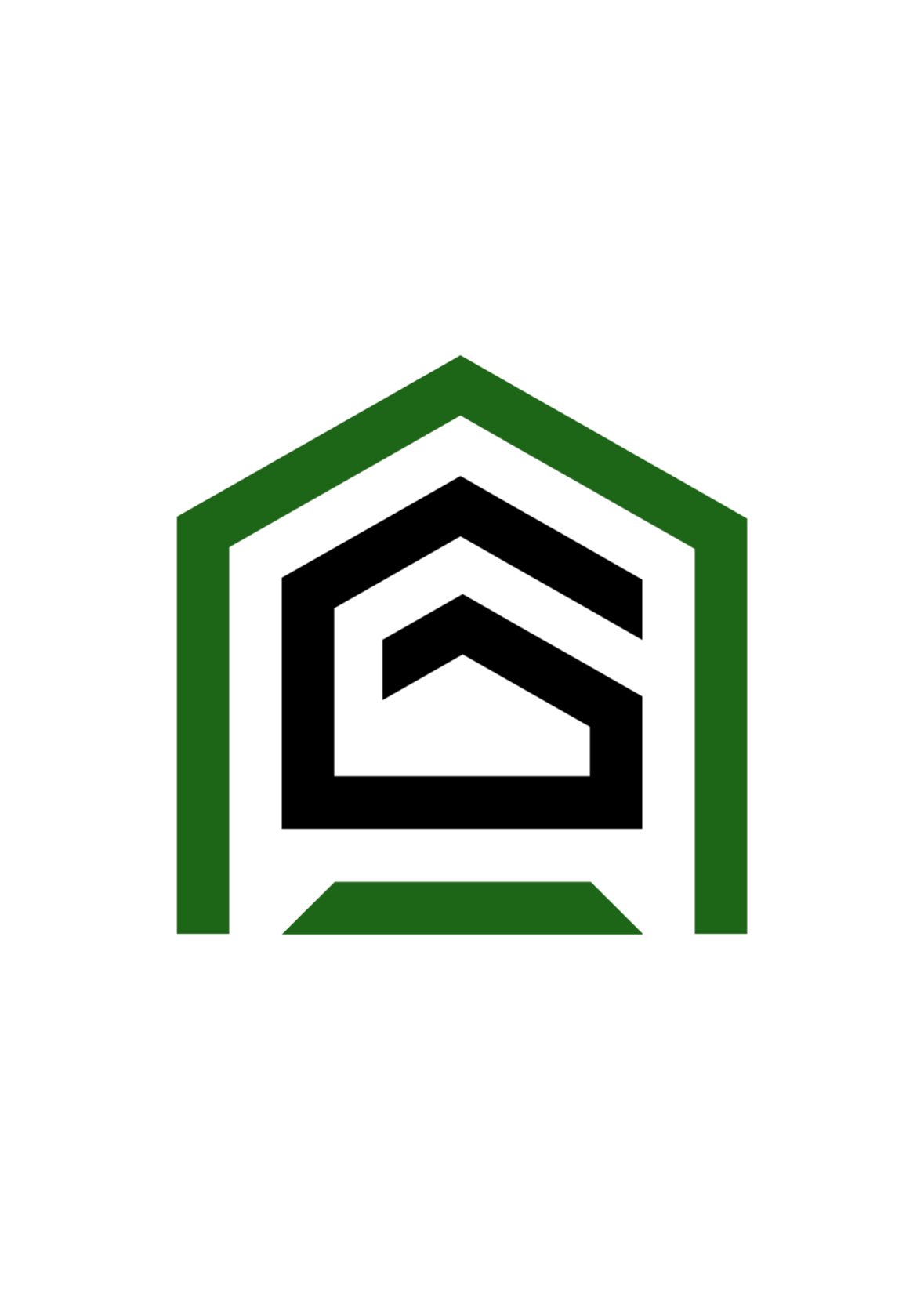 Icon of a house with an upward arrow inside, signifying home improvement or construction.