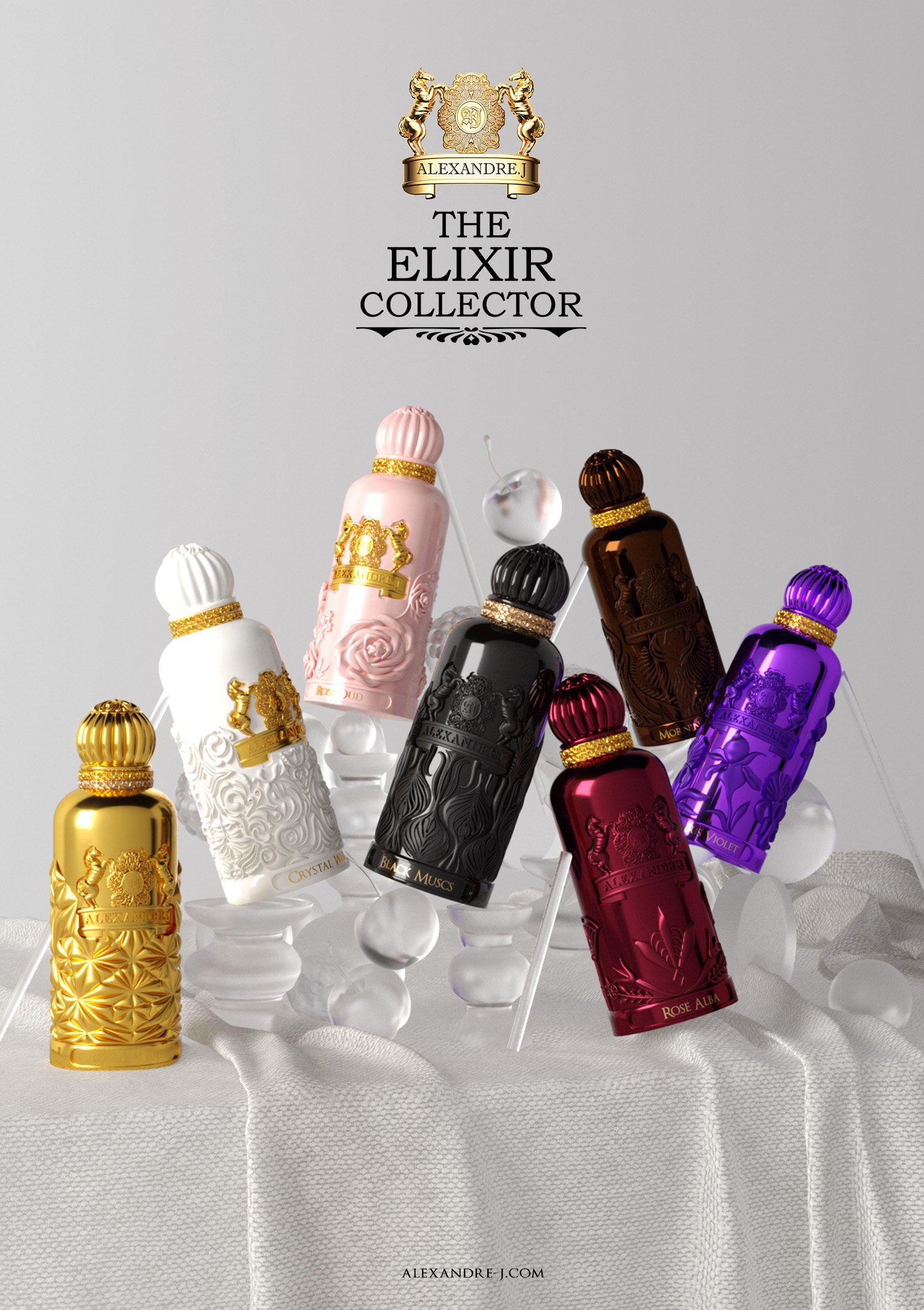 Alexandre.J Unveils The Collector Elixir: A Modern Reinvention of an Iconic Fragrance Collection