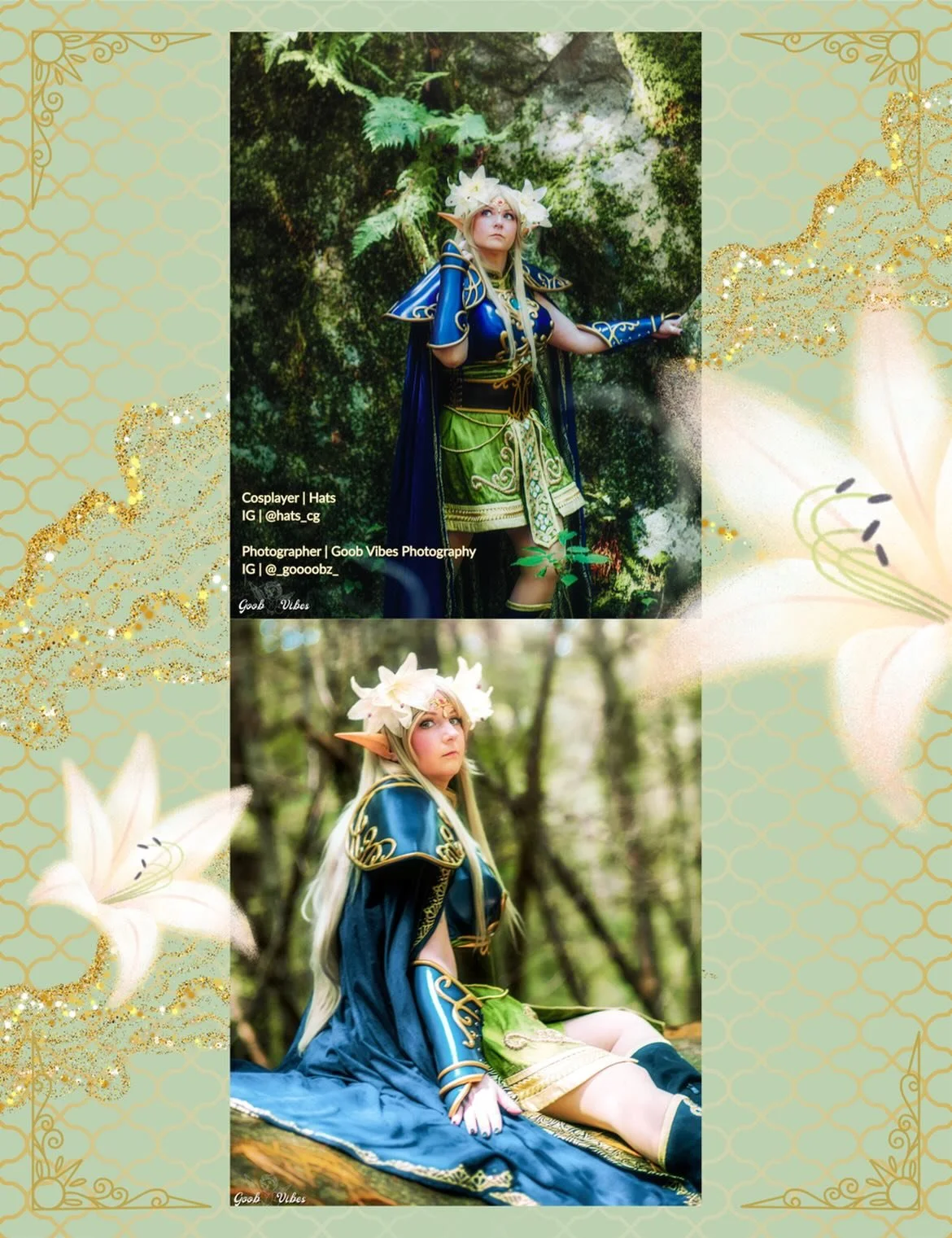 So unbelievably excited to share that I&rsquo;ve been chosen as the featured cosplayer for @cosplayglademagazine May issue! 💚 It is such an unbelievable honor to have had my Deedlit cosplay selected. I&rsquo;m really proud of how this cosplay turned