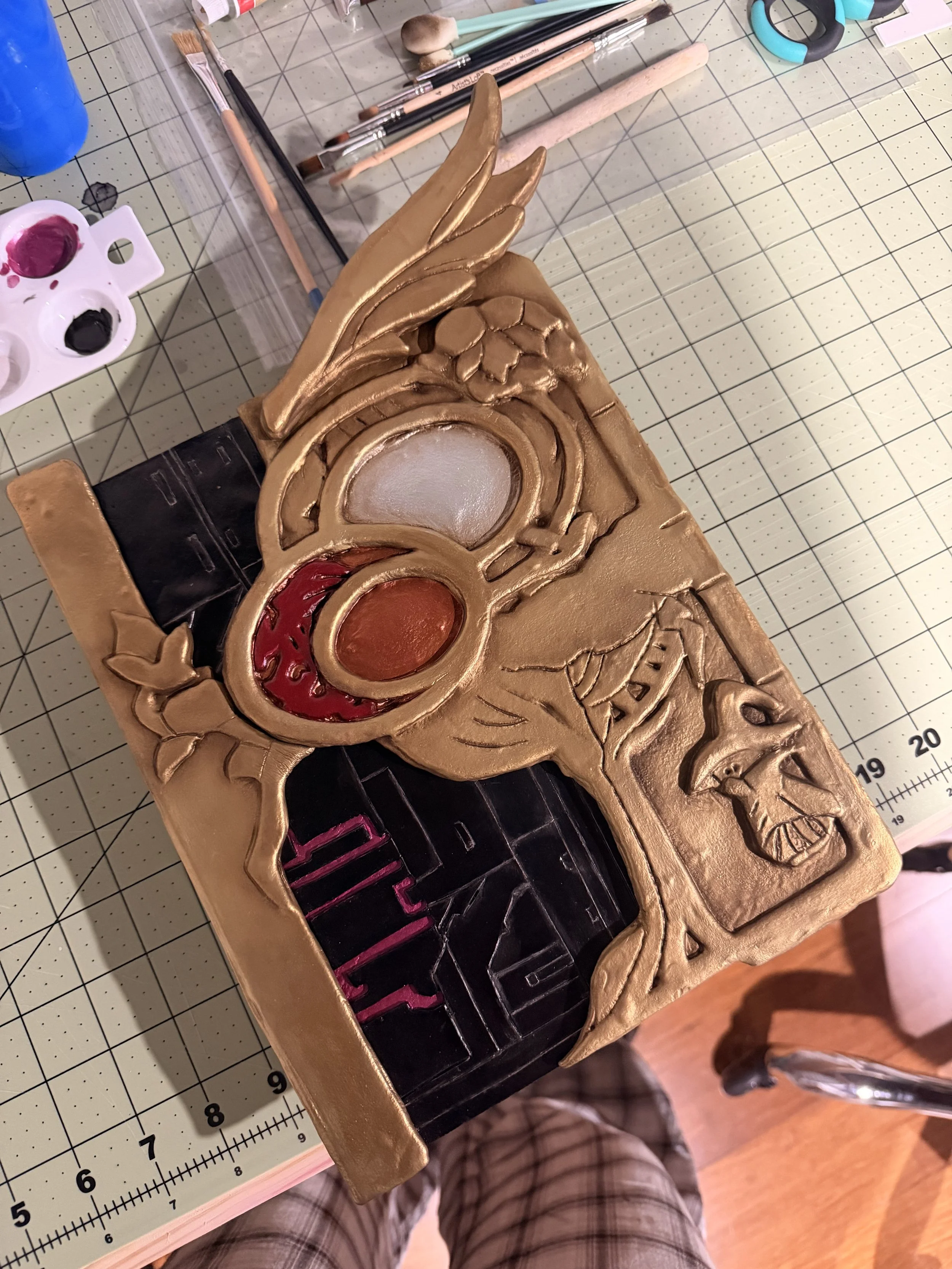 Sphene Melodies of Life Grimoire progress photo.
