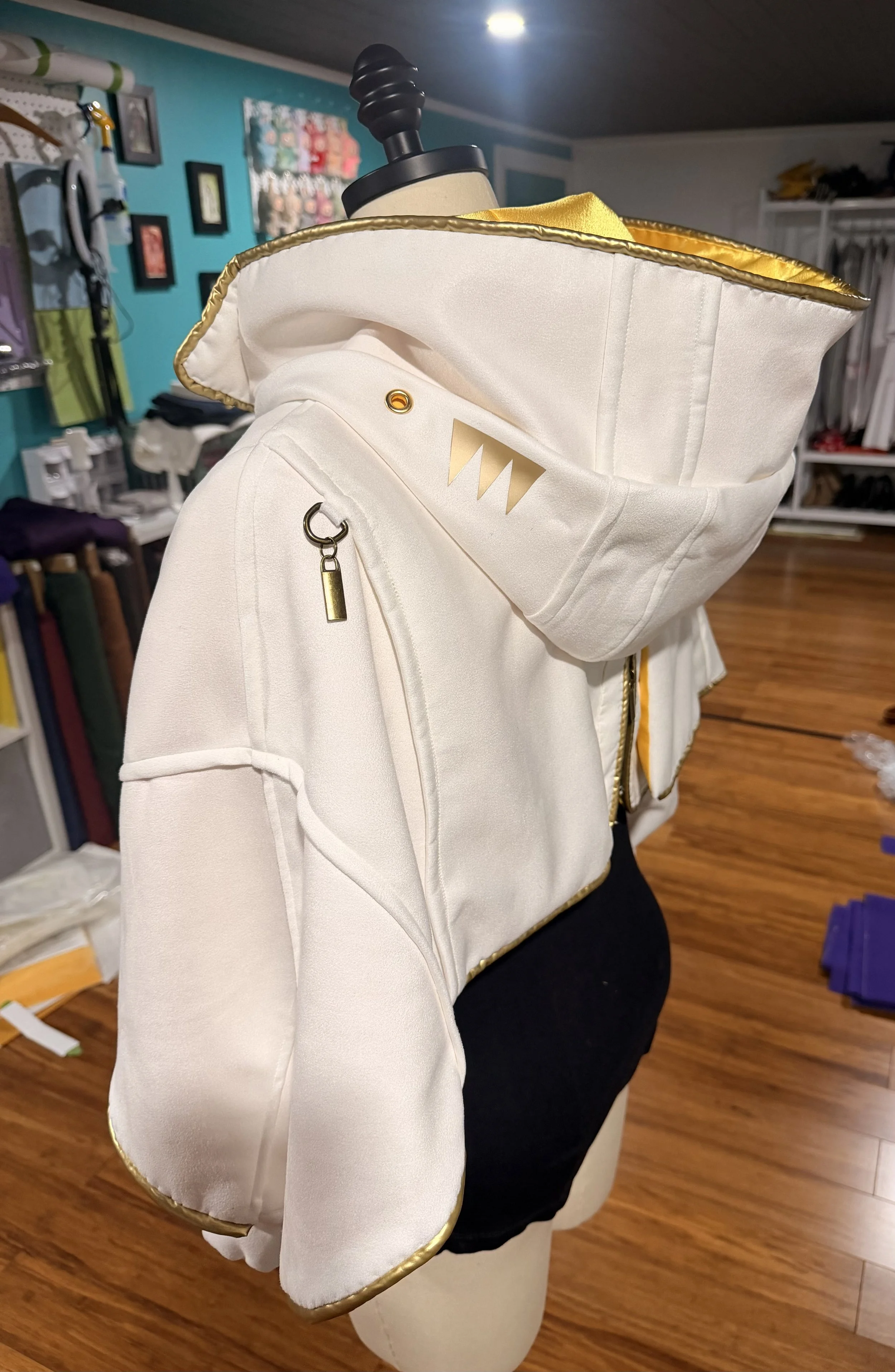 Sphene Alexadros cosplay progress photo.
