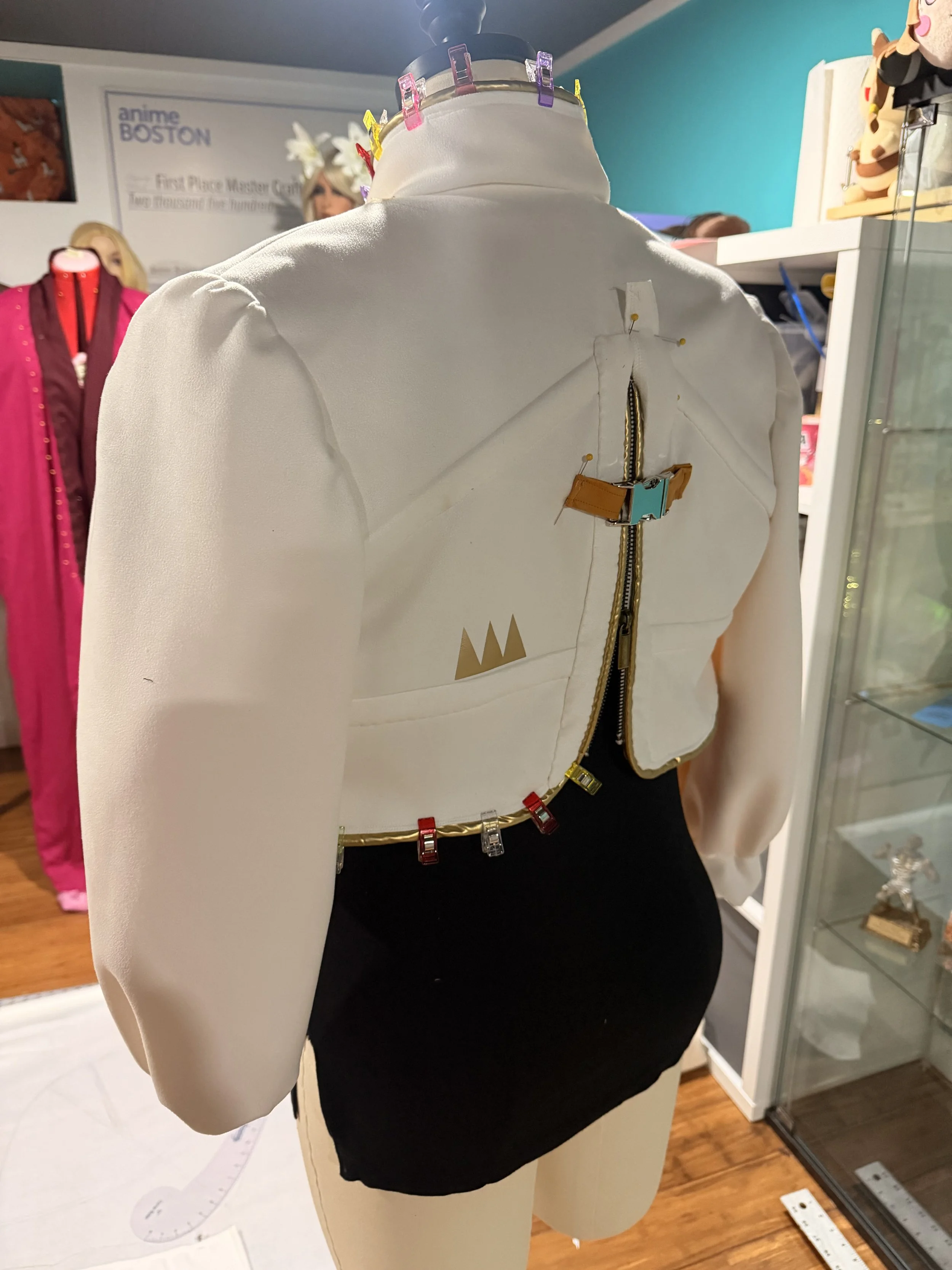 Sphene Alexadros cosplay progress photo.