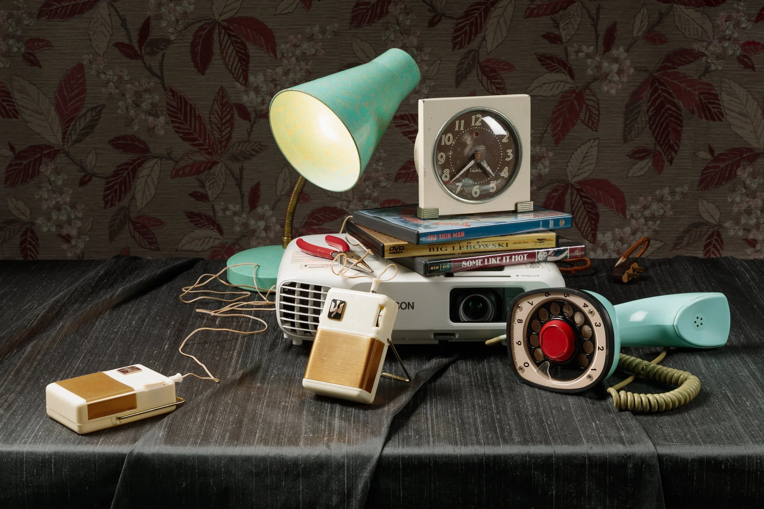 Still Life with Digital Projector