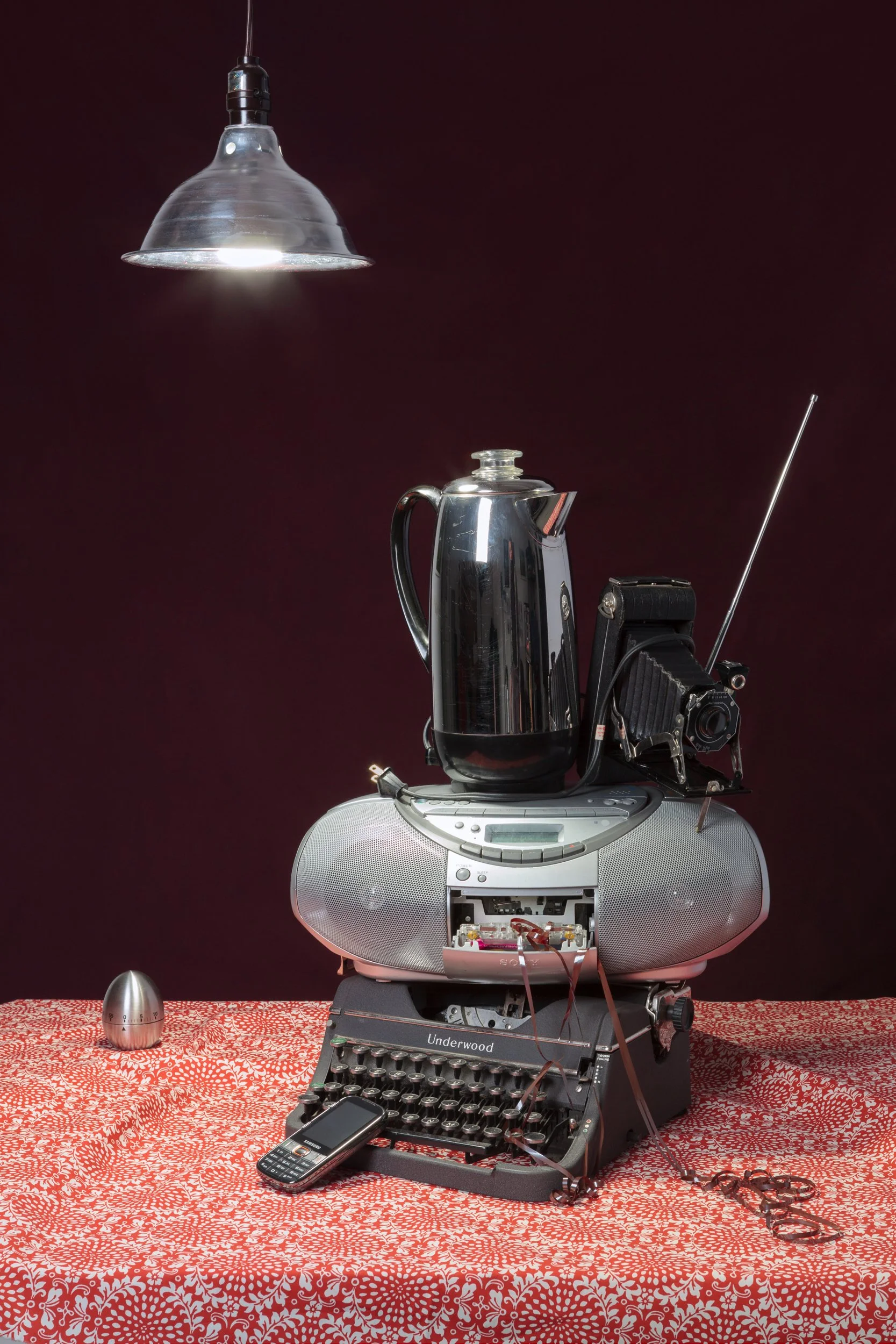 Gray Typewriter
