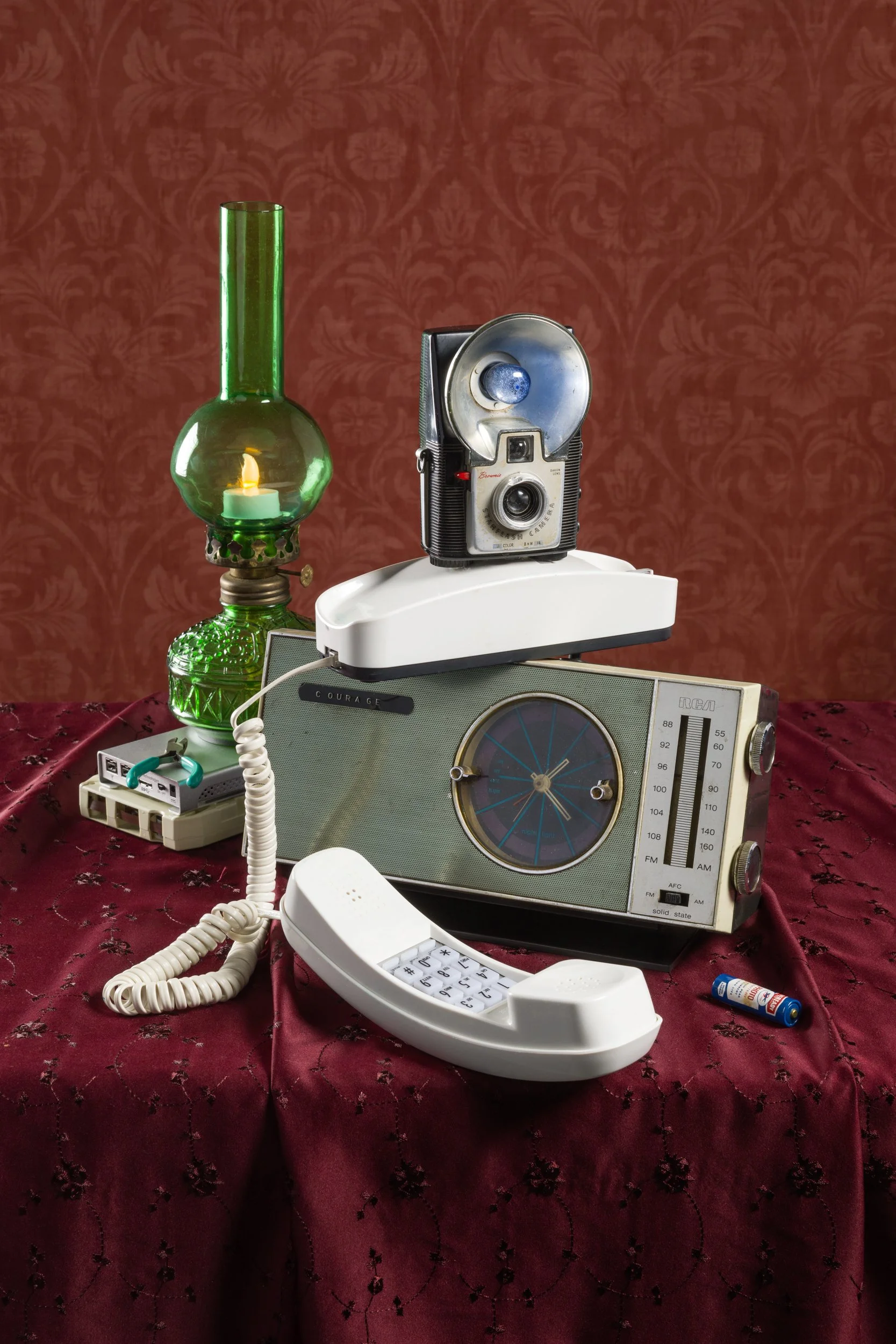 Still Life with Clock Radio