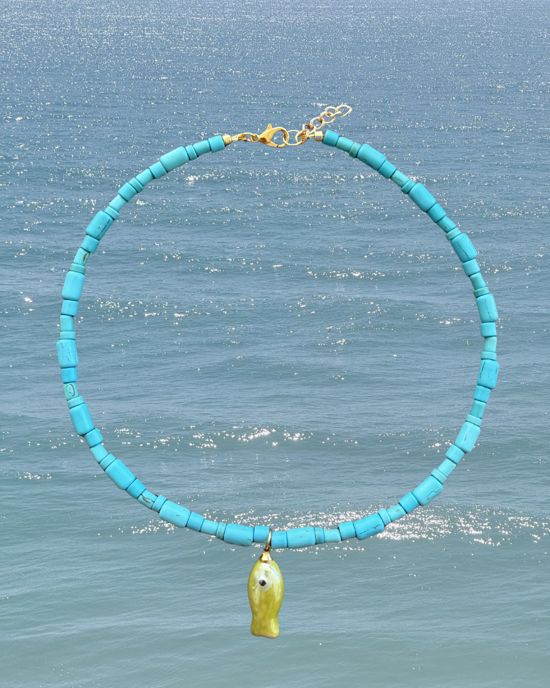 The Sea You Soon Fish Necklace