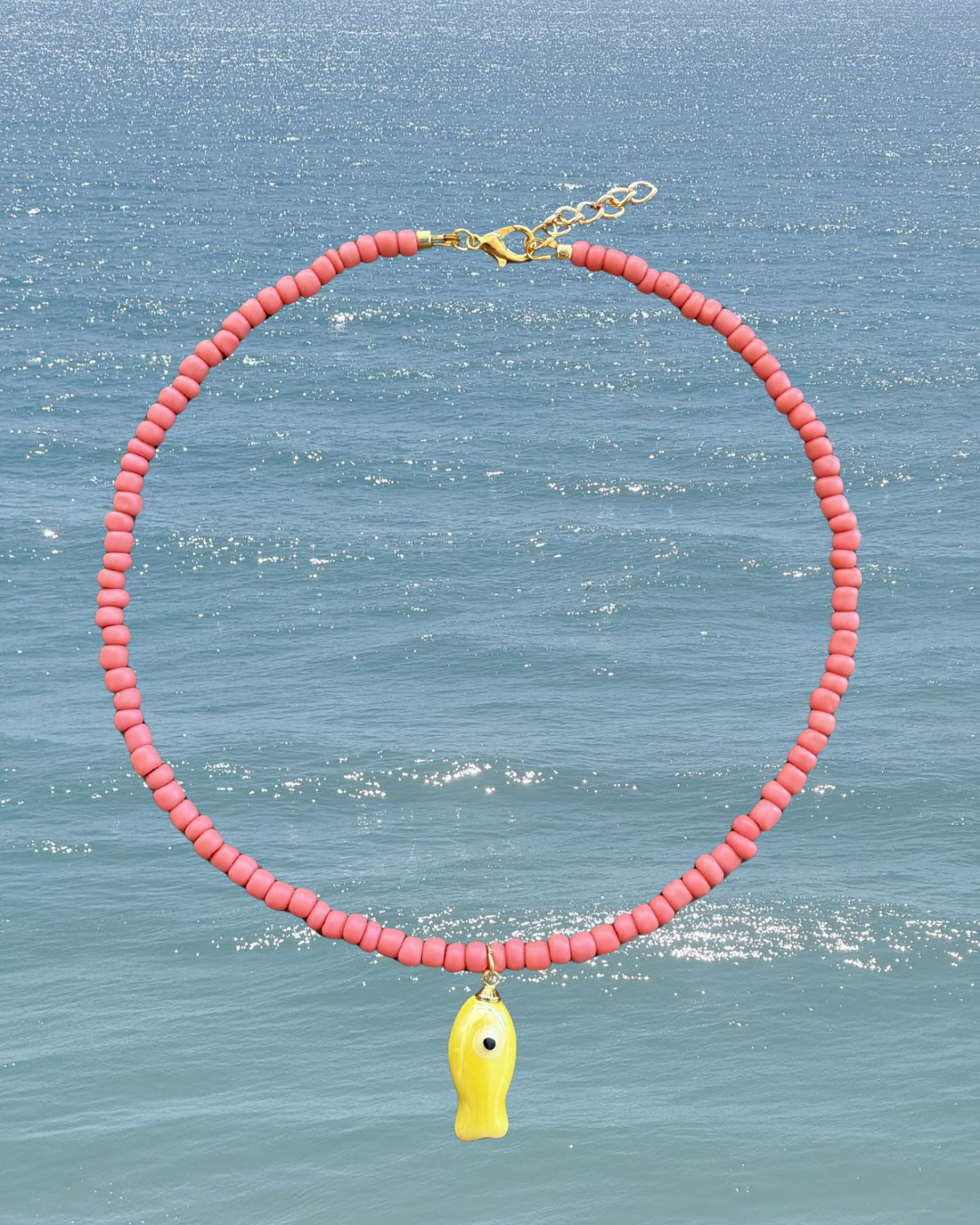 The Golden Hour Fish Necklace