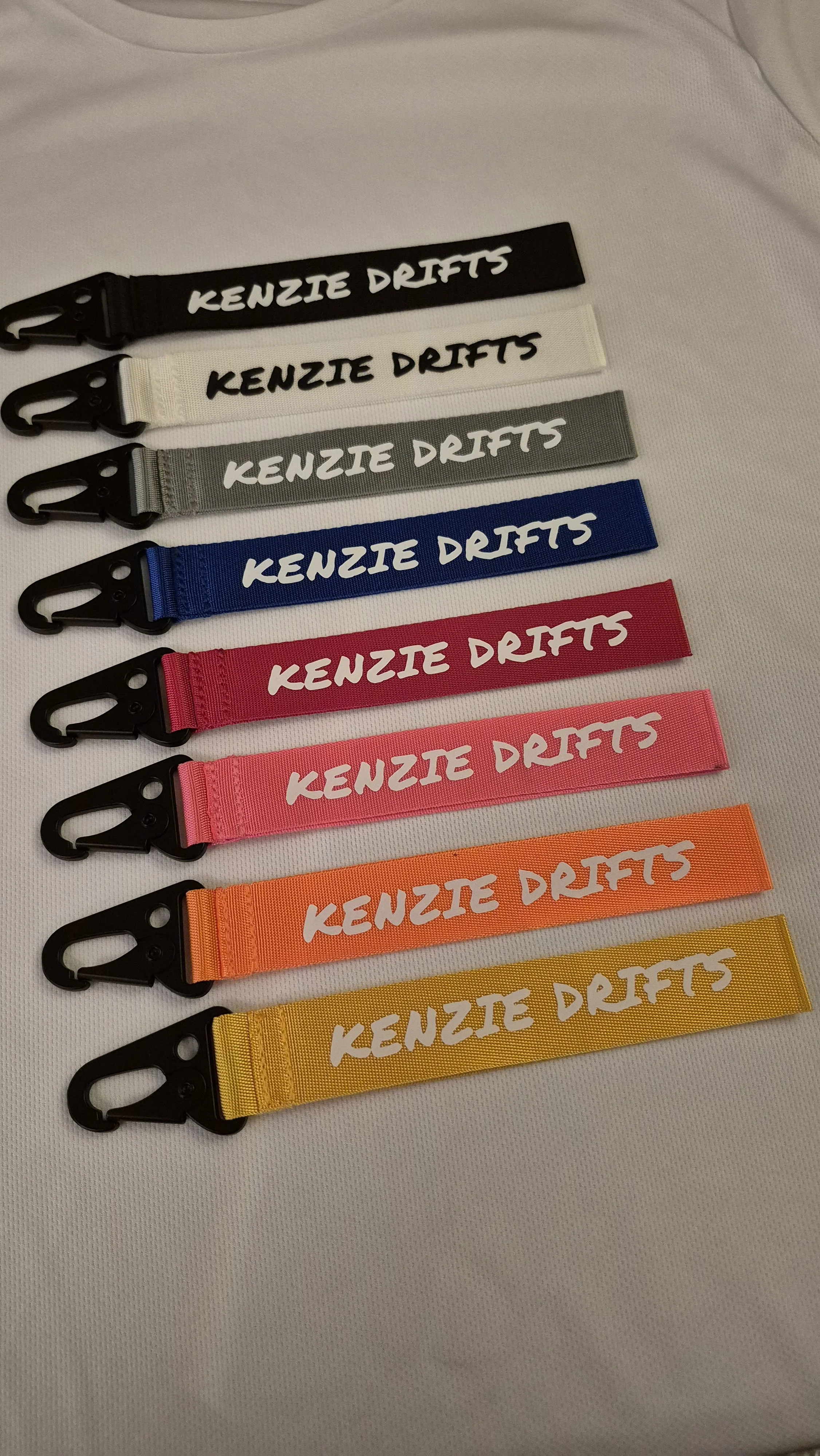 Kenzie drifts key tags