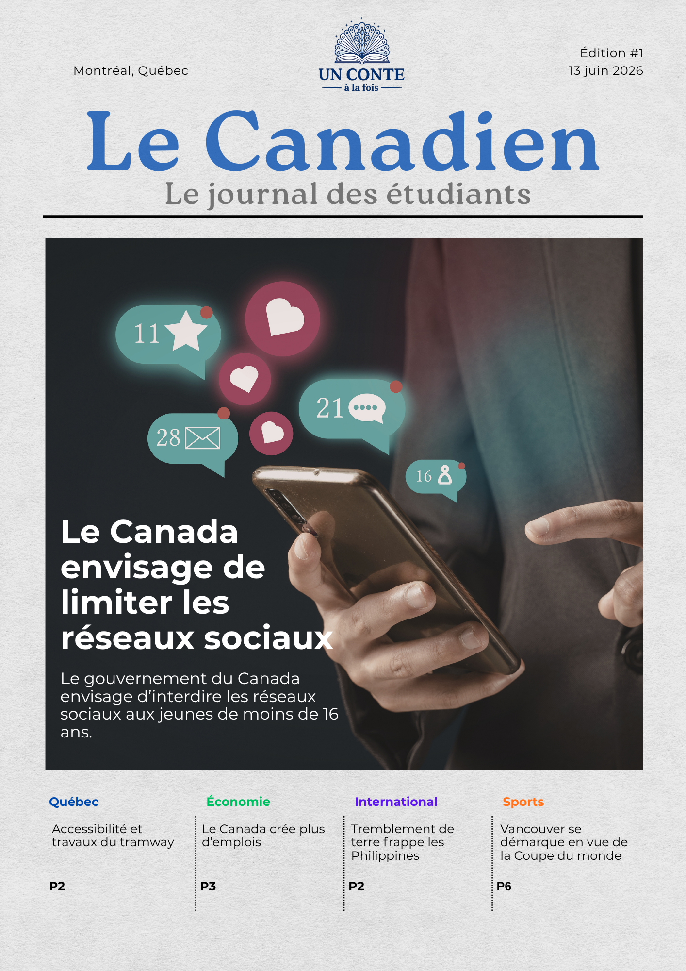 Le Canadien #1 (Niveau A2-B1)