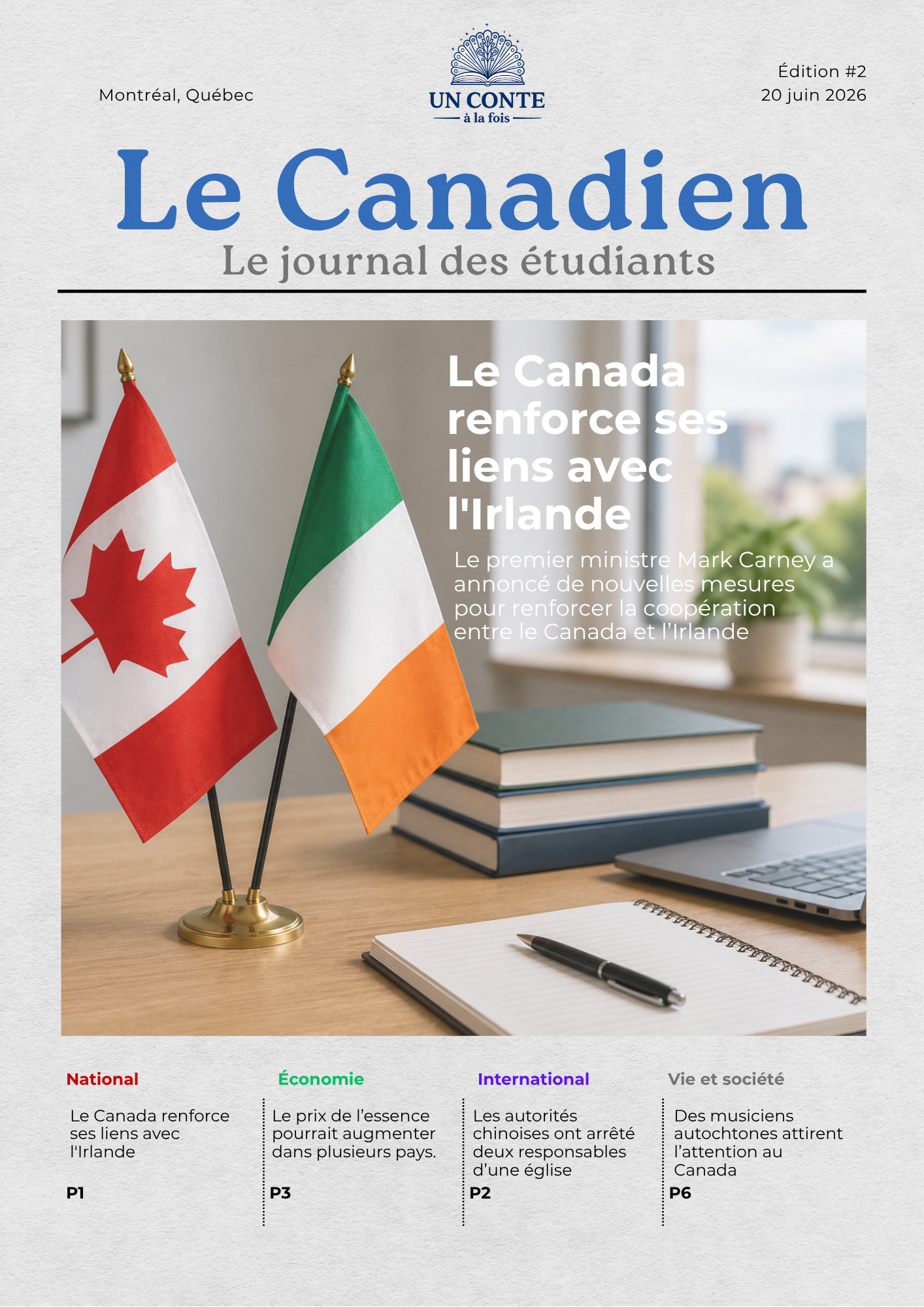 Le Canadien #3 (Niveau A2-B1) (Copy)