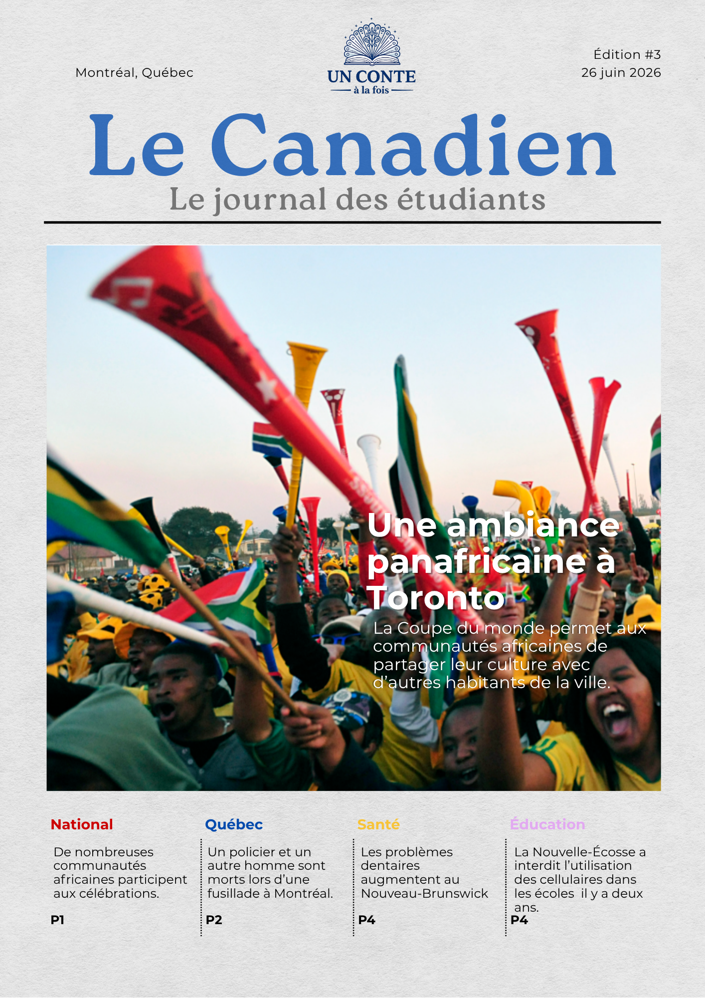 Le Canadien #3 (Niveau A2-B1) 