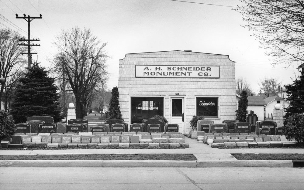 A.H. Schneider Monument Co. building