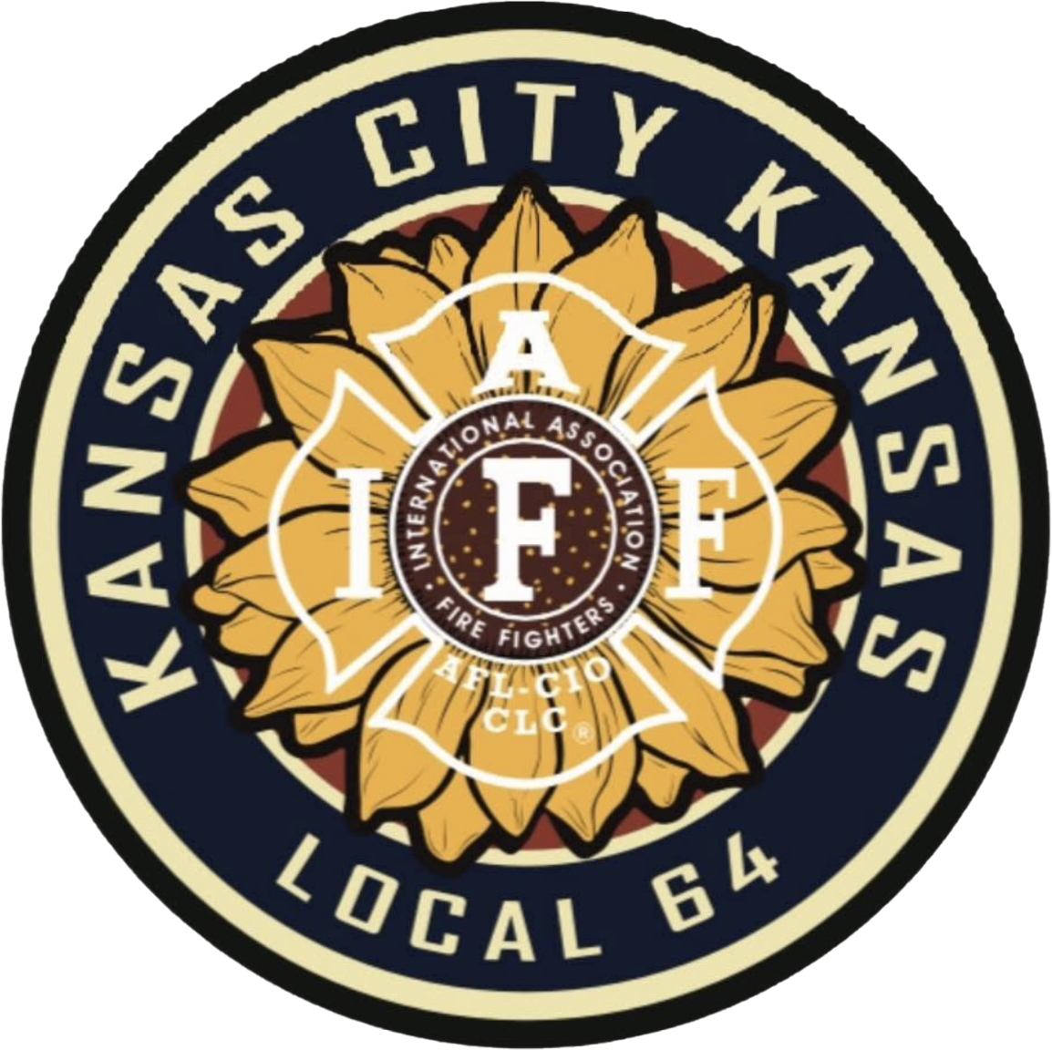 Logo of the International Association of Firefighters Local 64