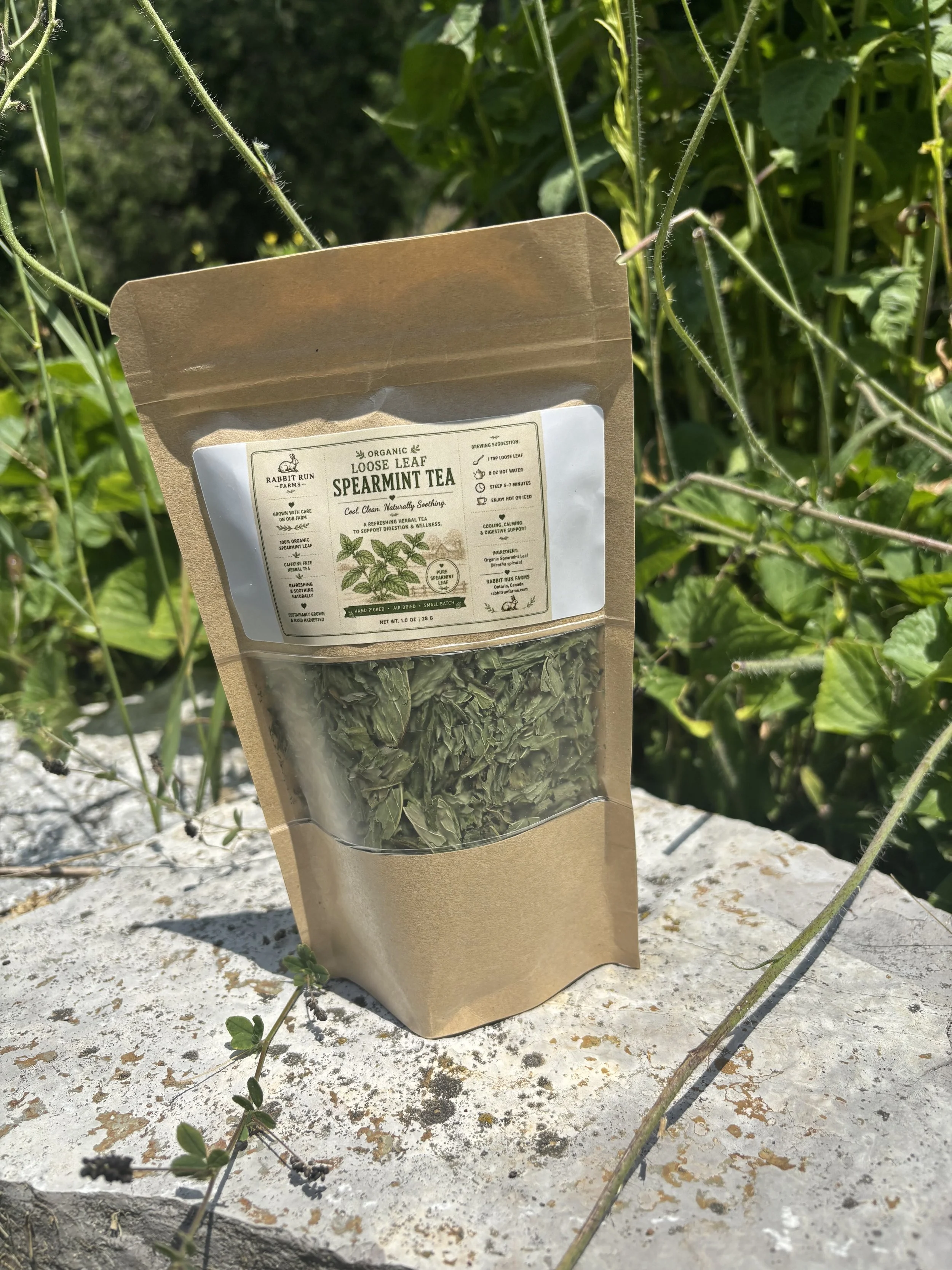 Organic Spearmint Loose Leaf Tea