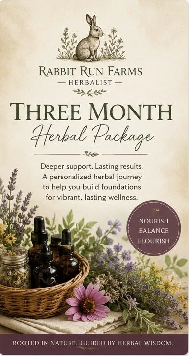 3 Month Herbal Protocol (Deep Support)