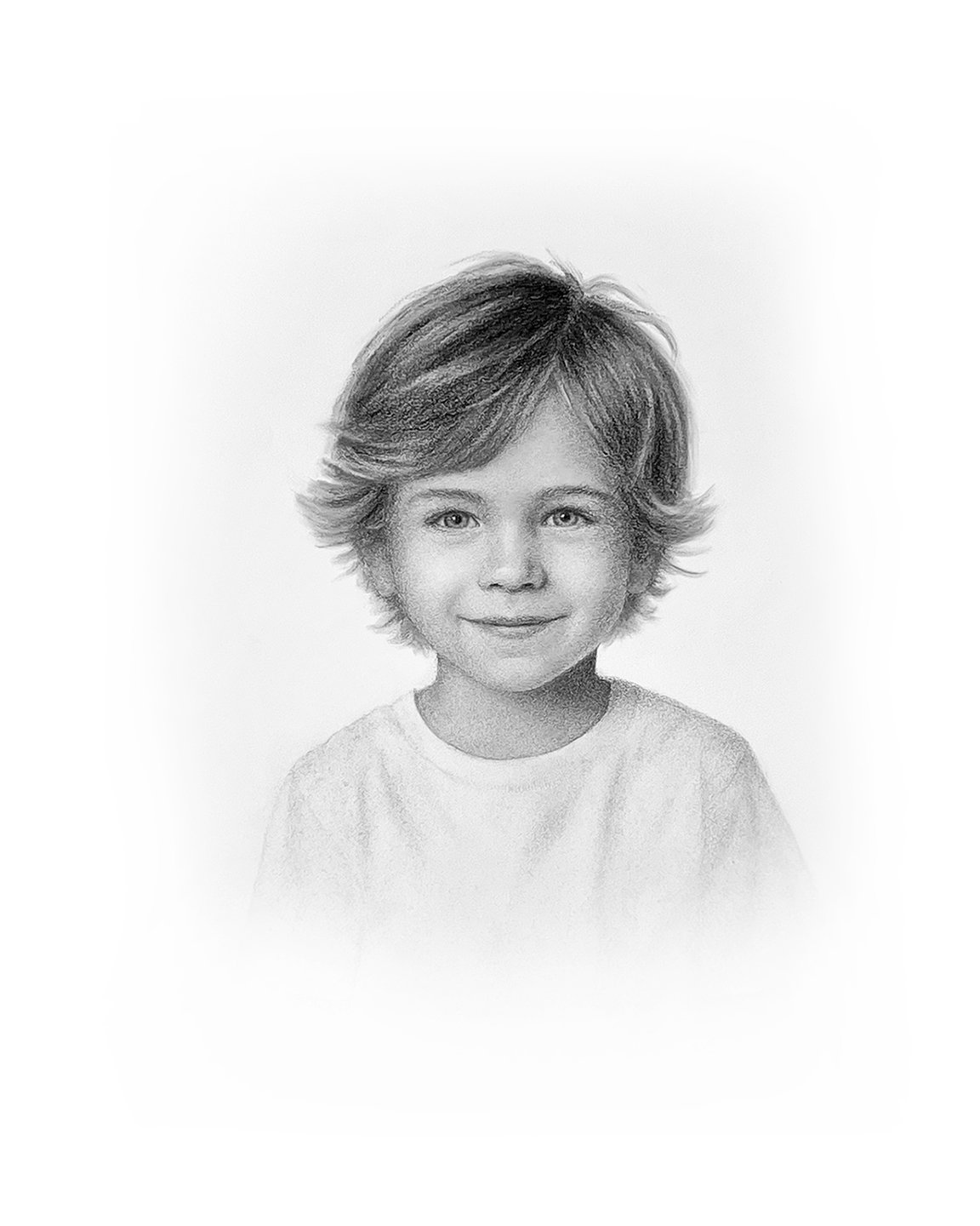 Boy - Charcoal on Paper