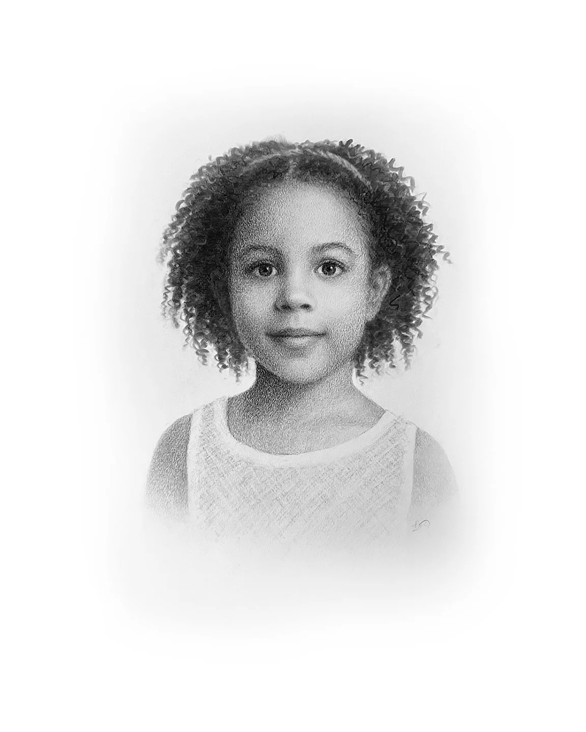 Girl - Charcoal on Paper