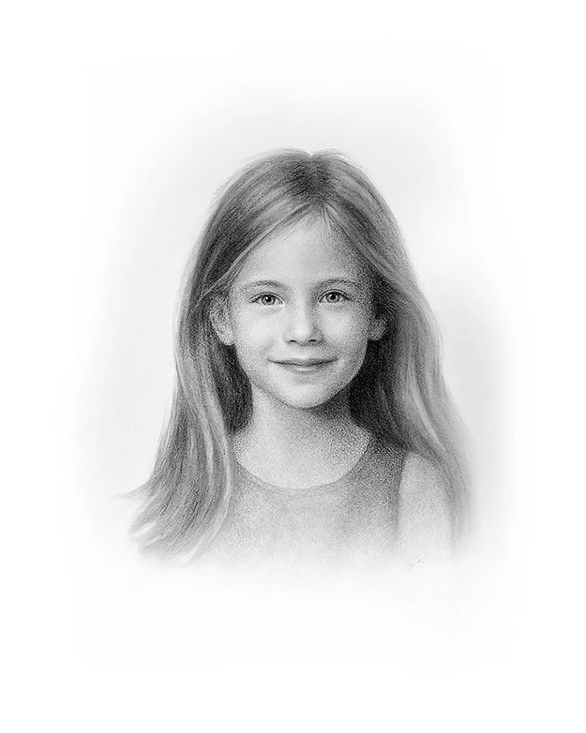 Girl - Charcoal on Paper