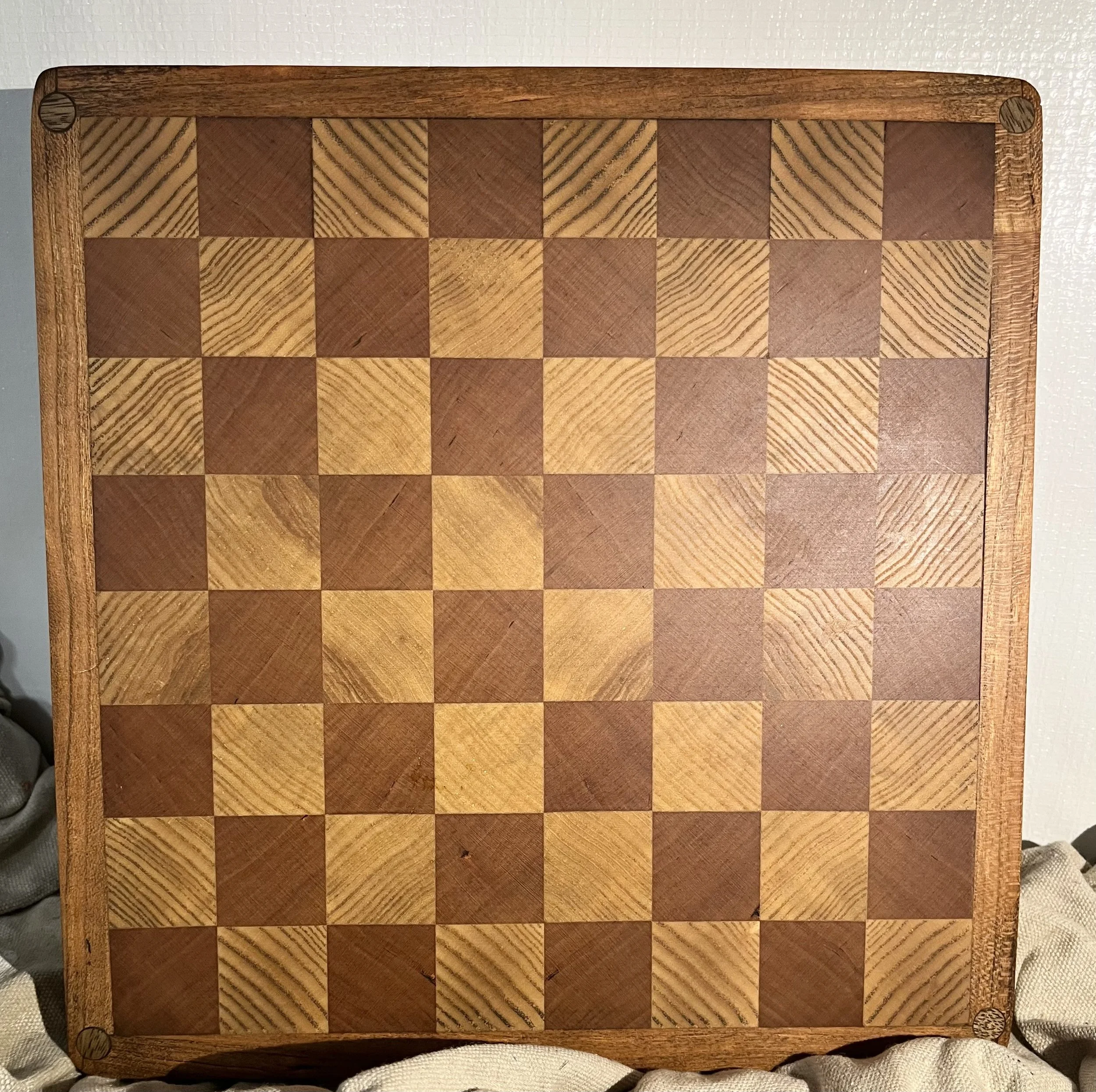 CHESS AND CUTTING BOARD.........SOLD