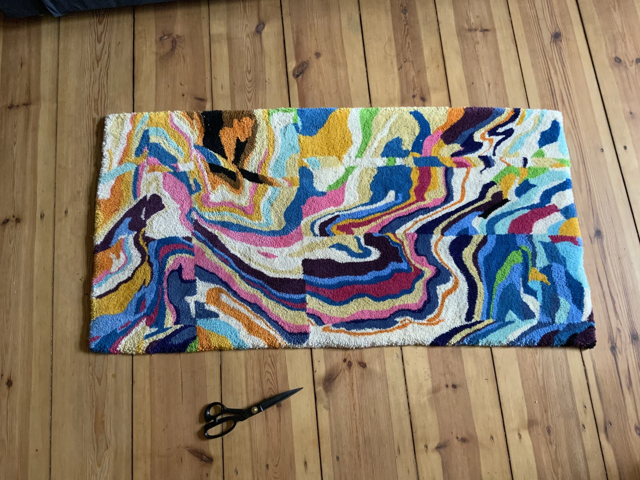 summer daze - tufted rug