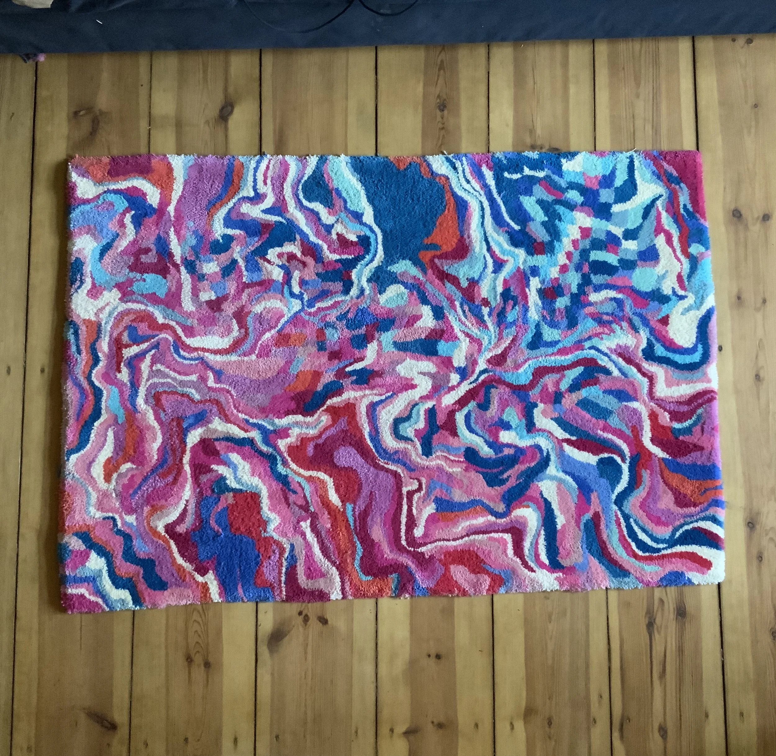 unterwasserrausch - tufted rug