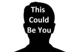 Silhouette of a person's head with the text 'This Could Be You' inside