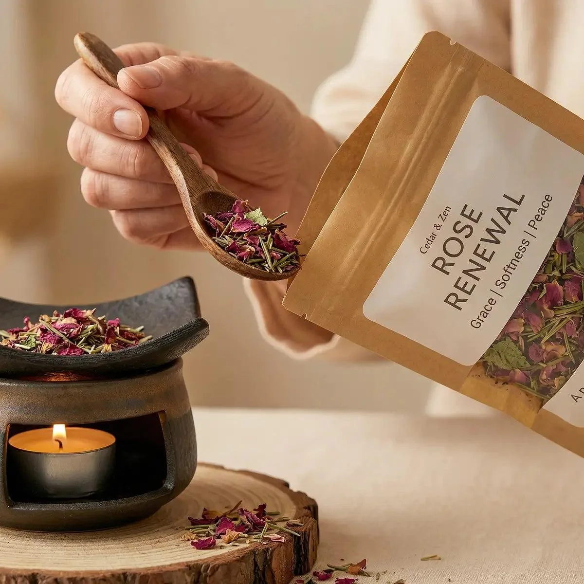 candal rose buds spoonful of sea salt for bath.jpg