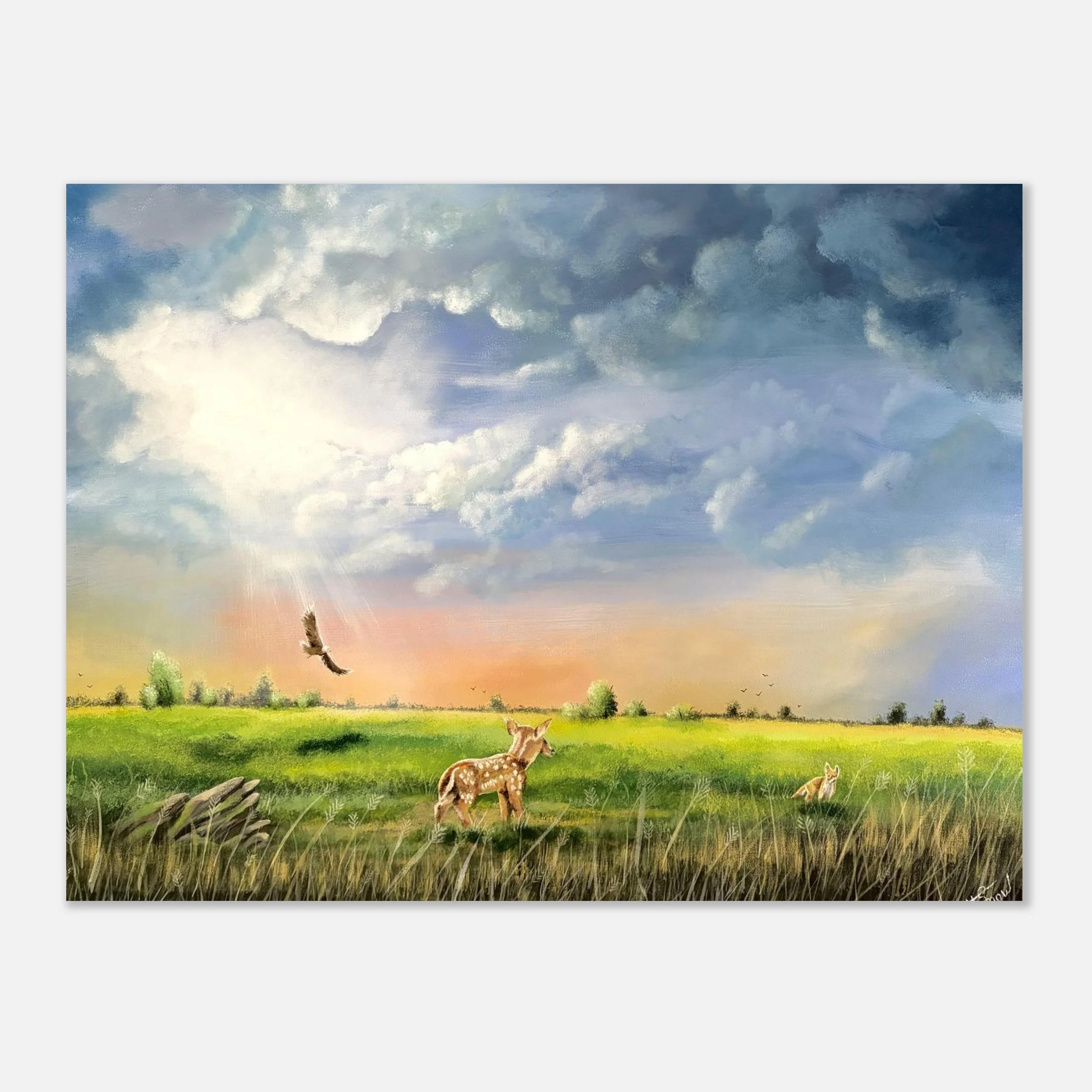 "Can we Play" - Matte Paper Poster - 12x16″
