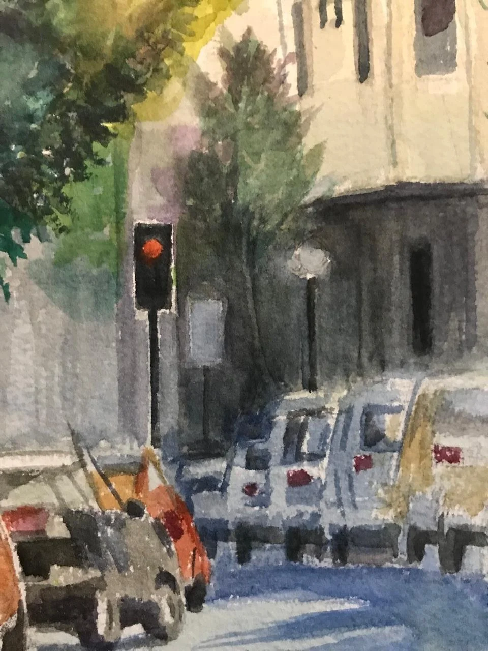 Pintura del Barrio Huelén