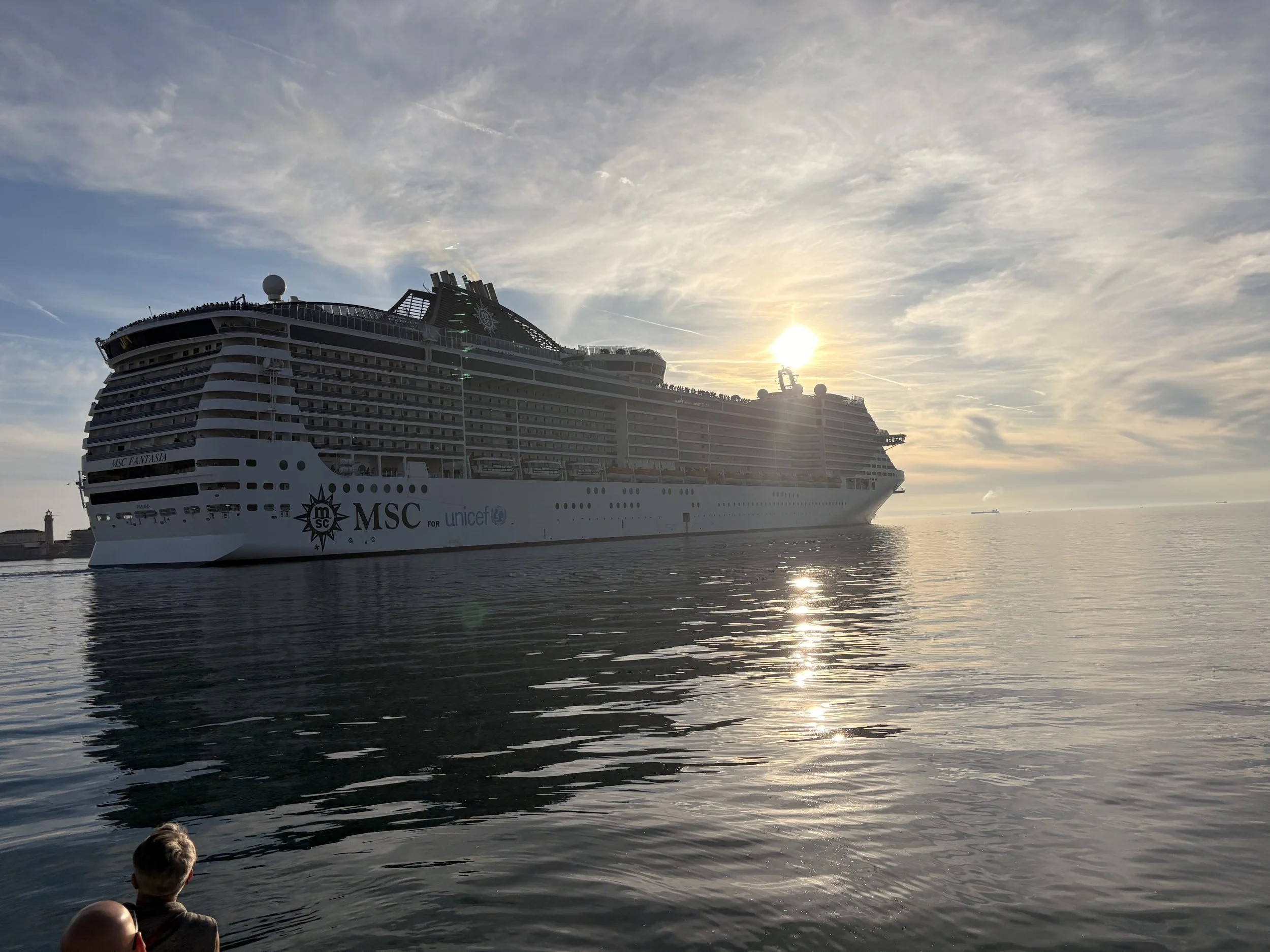 Sailing away without us.....we will miss you