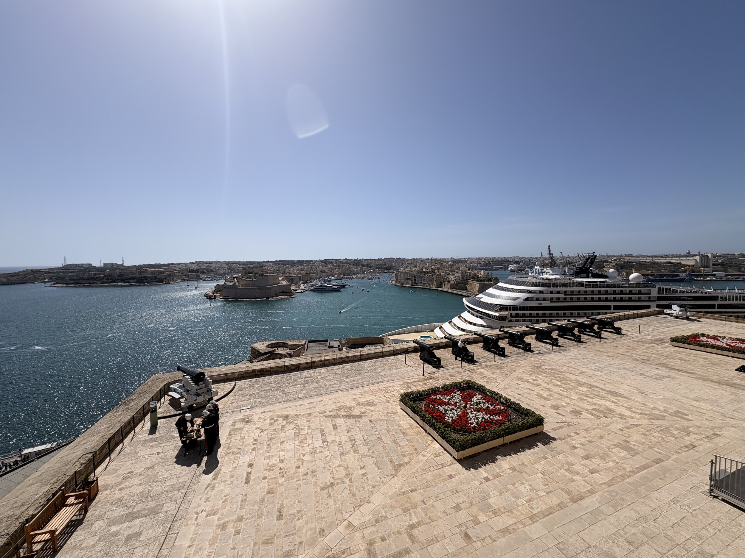 View from Upper Barrakka Gardens