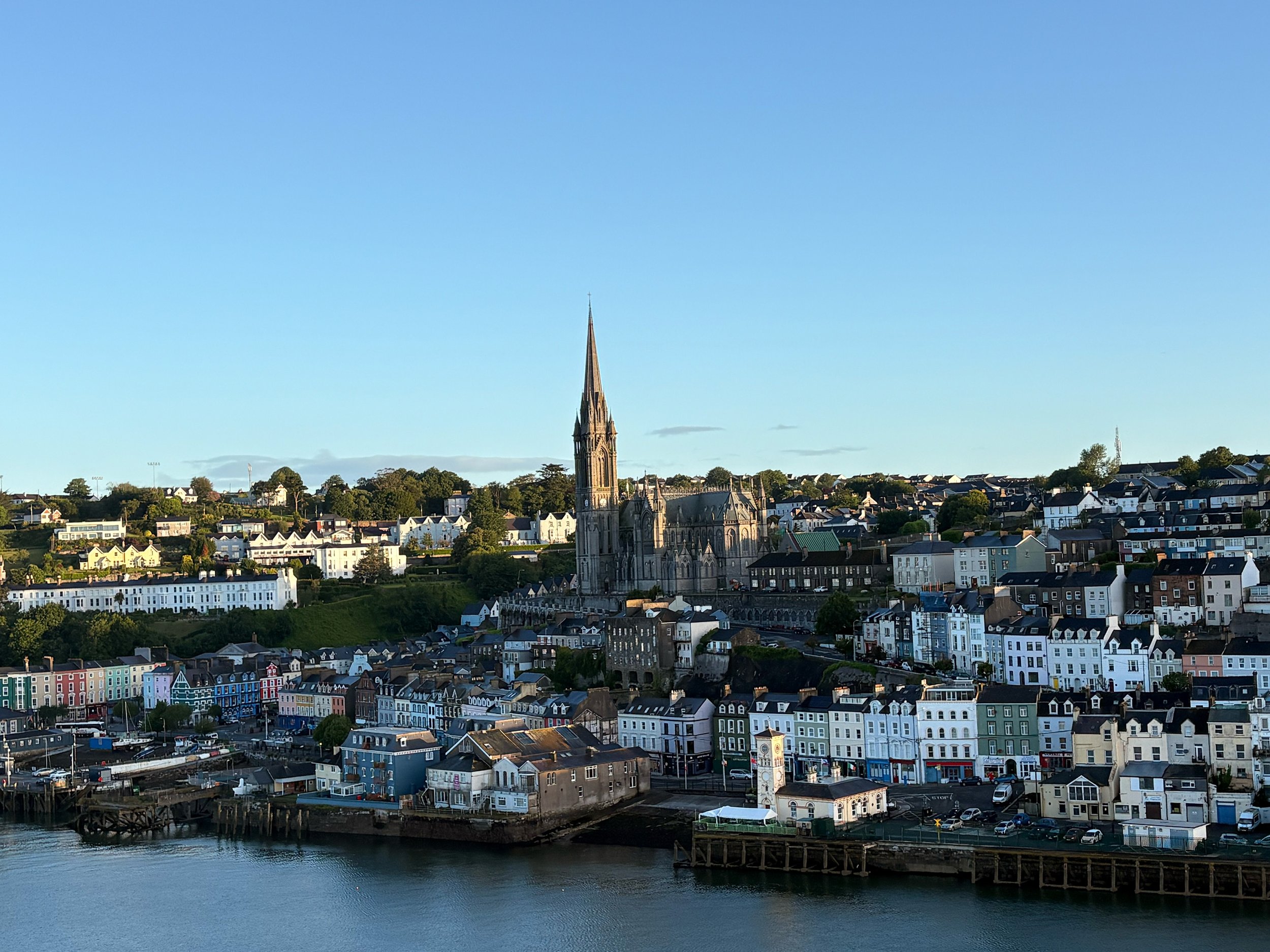 Cobh with St. Coleman's Cathedral