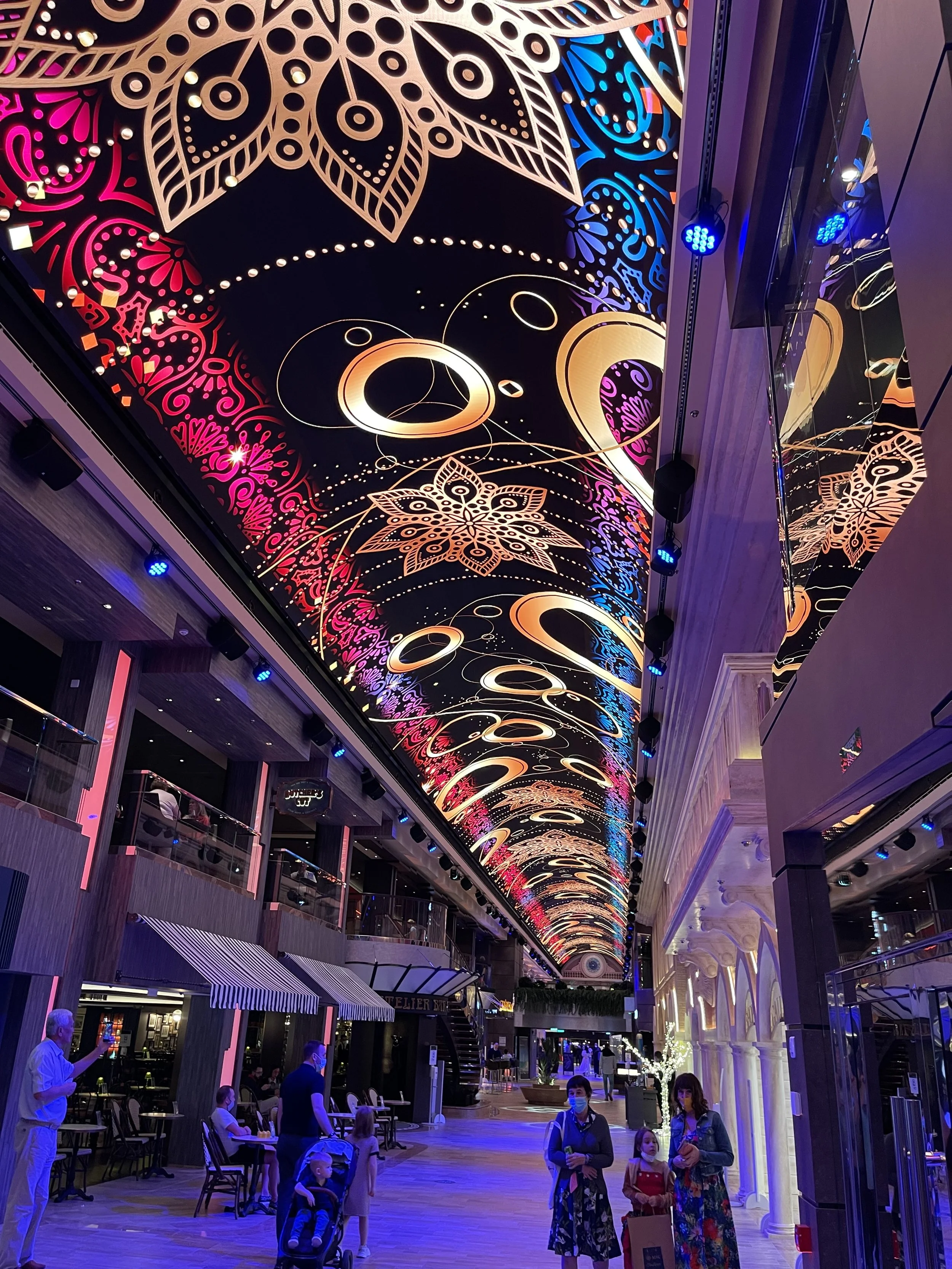 Impressive LED ceiling 
