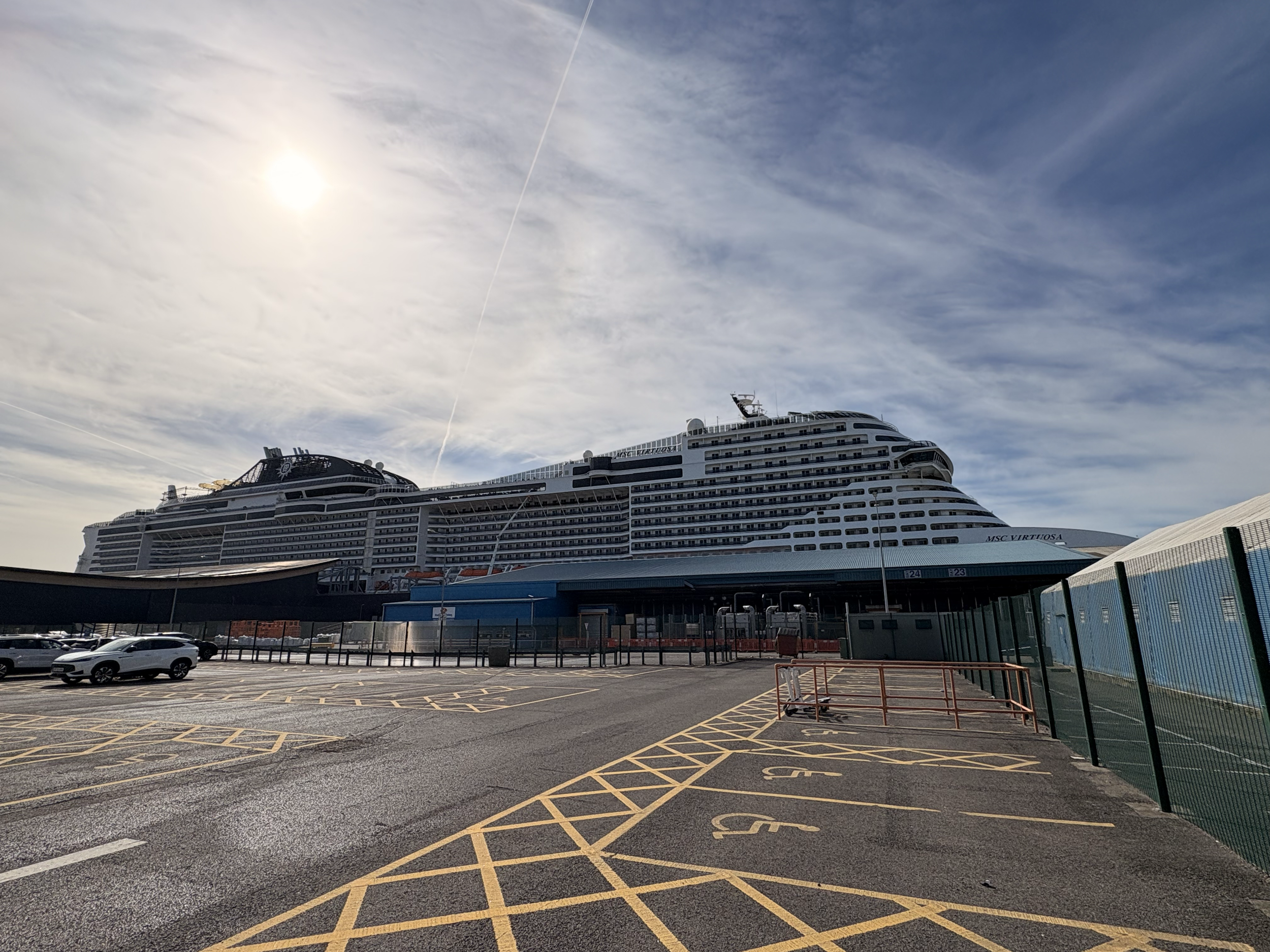 MSC Virtuosa Embarkation Day